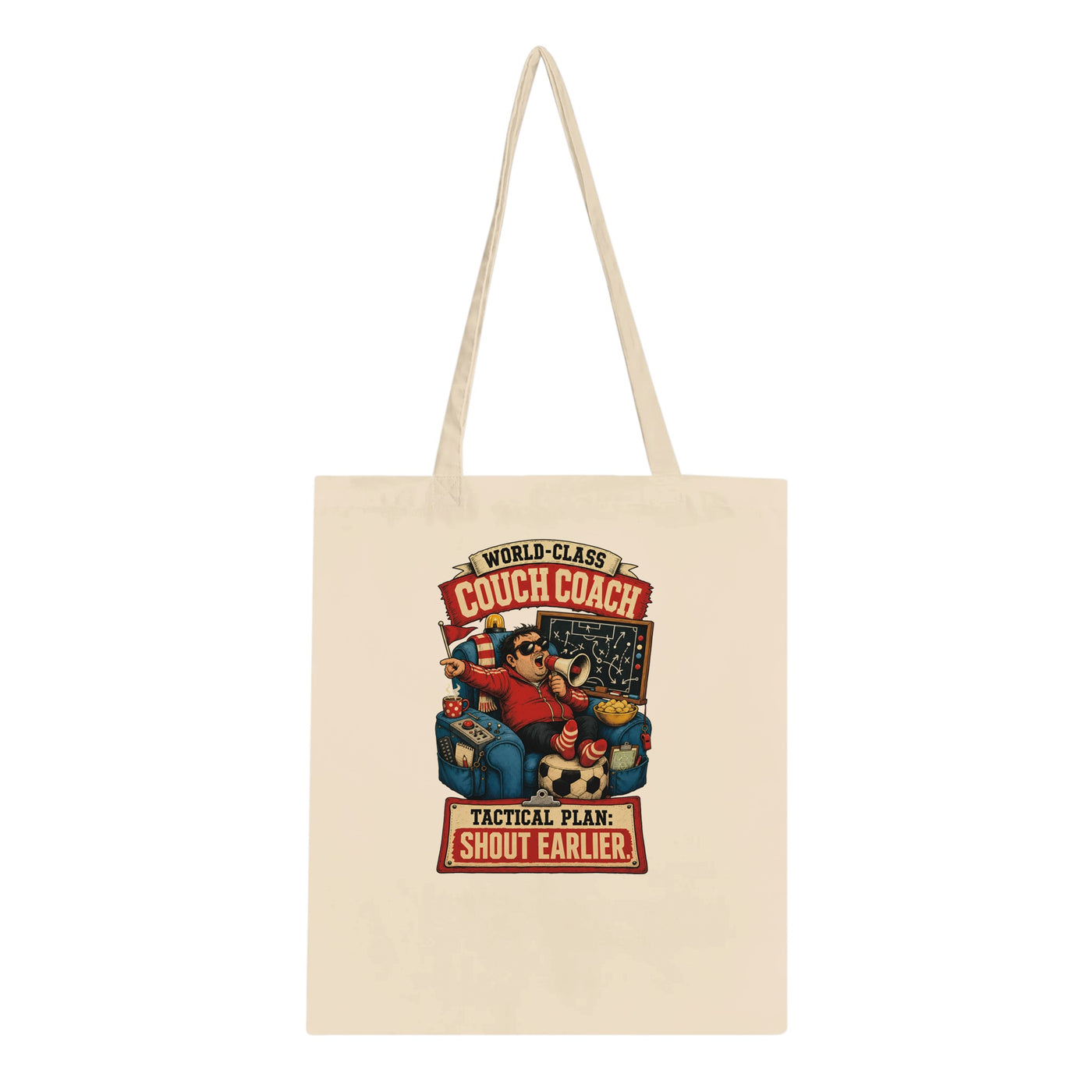 World-Class Couch Coach Tote Bag