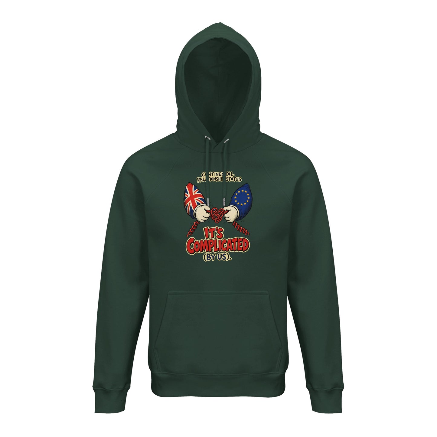 It's Complicated (By Us) UK–EU 1990s Cartoon Hoodie — product view 11