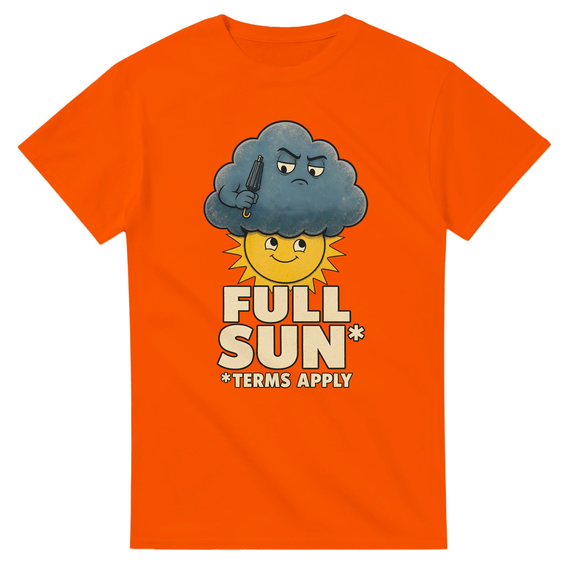 Full Sun, Terms Apply Weather Graphic T-shirt — product view 7