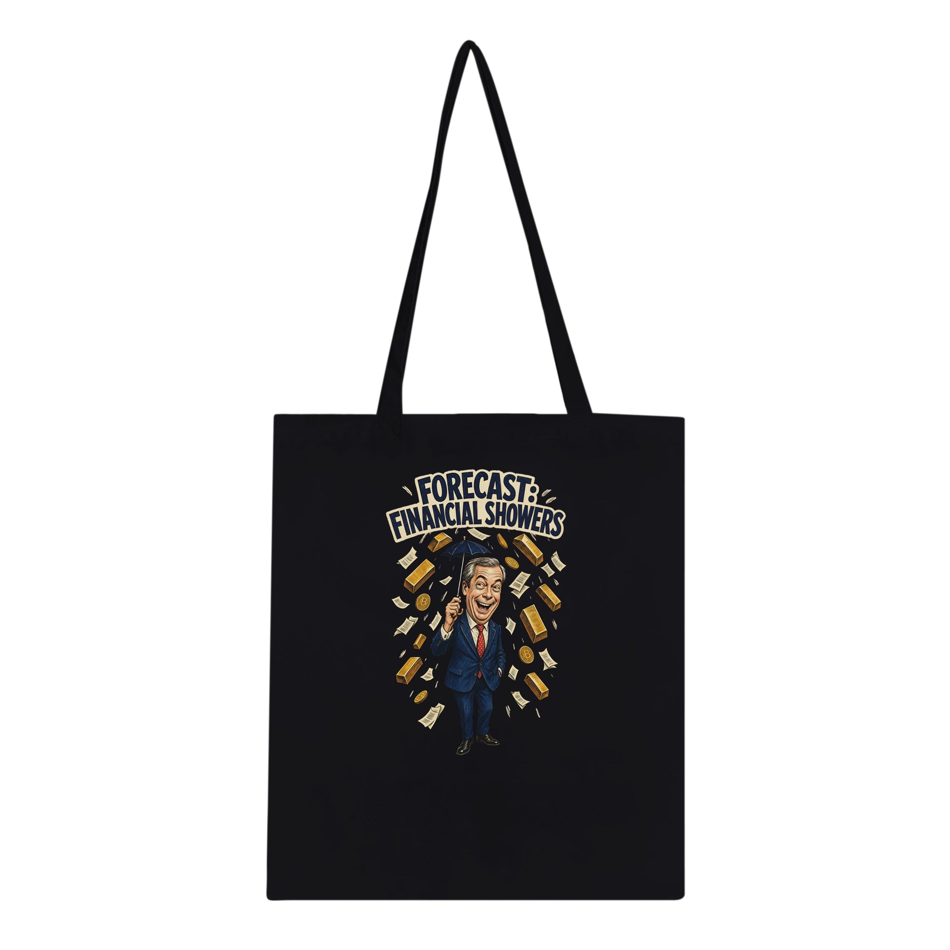 Forecast: Financial Showers Tote Bag — product view 4