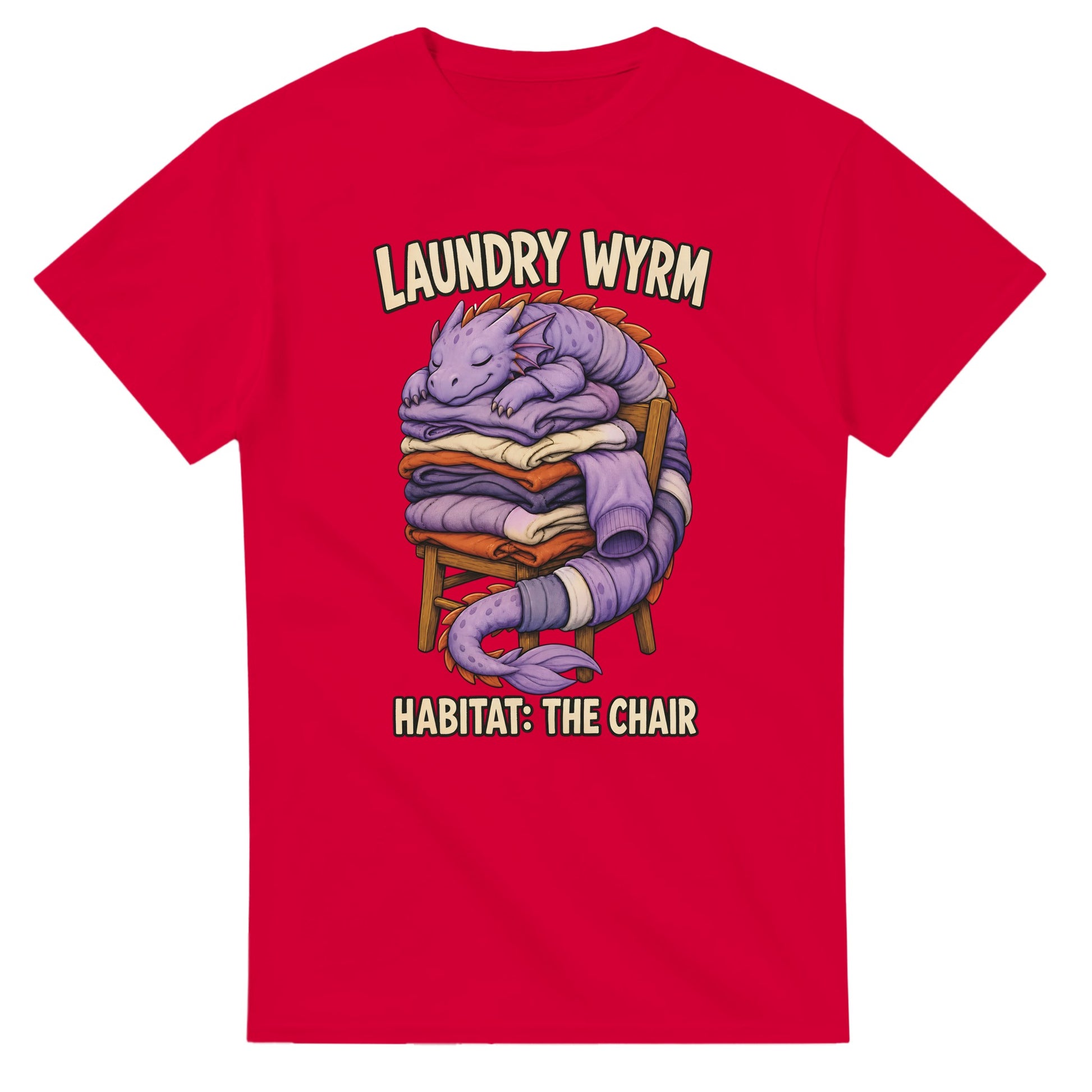 Laundry Wyrm – Habitat: The Chair T-shirt — product view 9