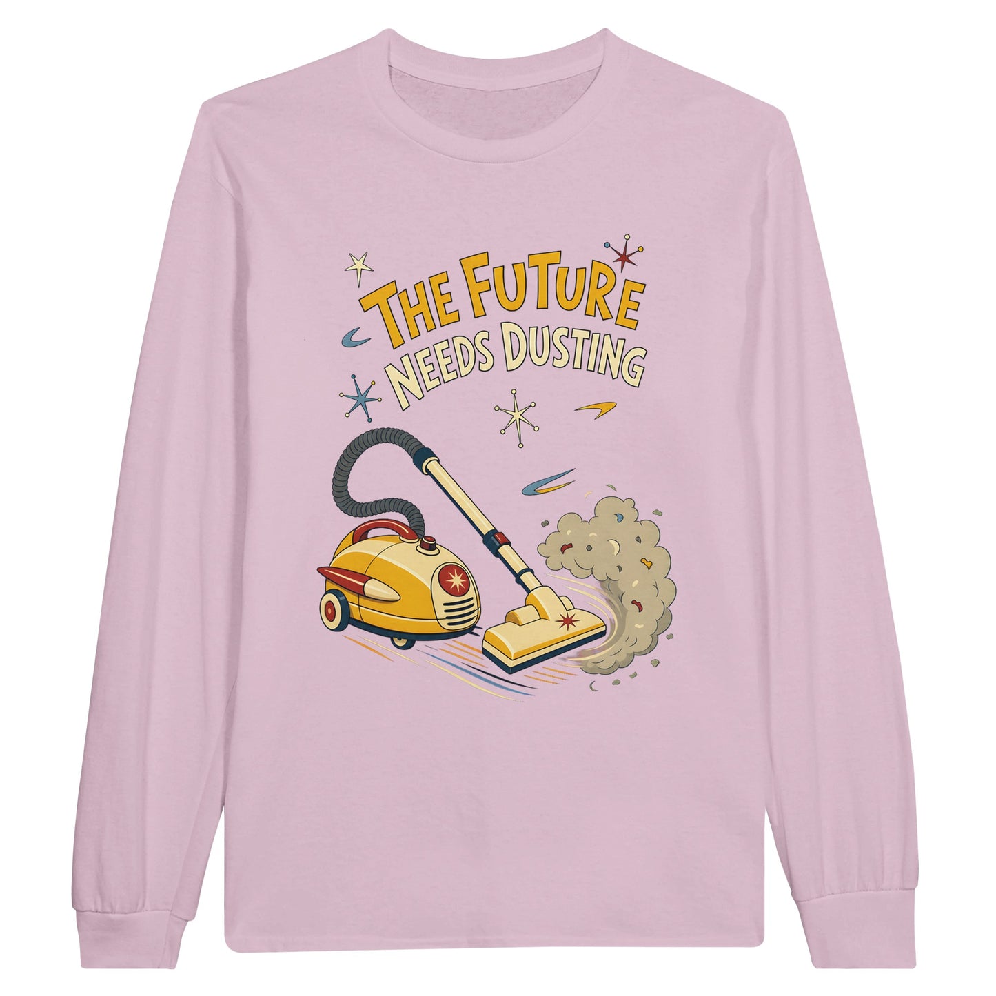 The Future Needs Dusting Long-Sleeve T-shirt — product view 6