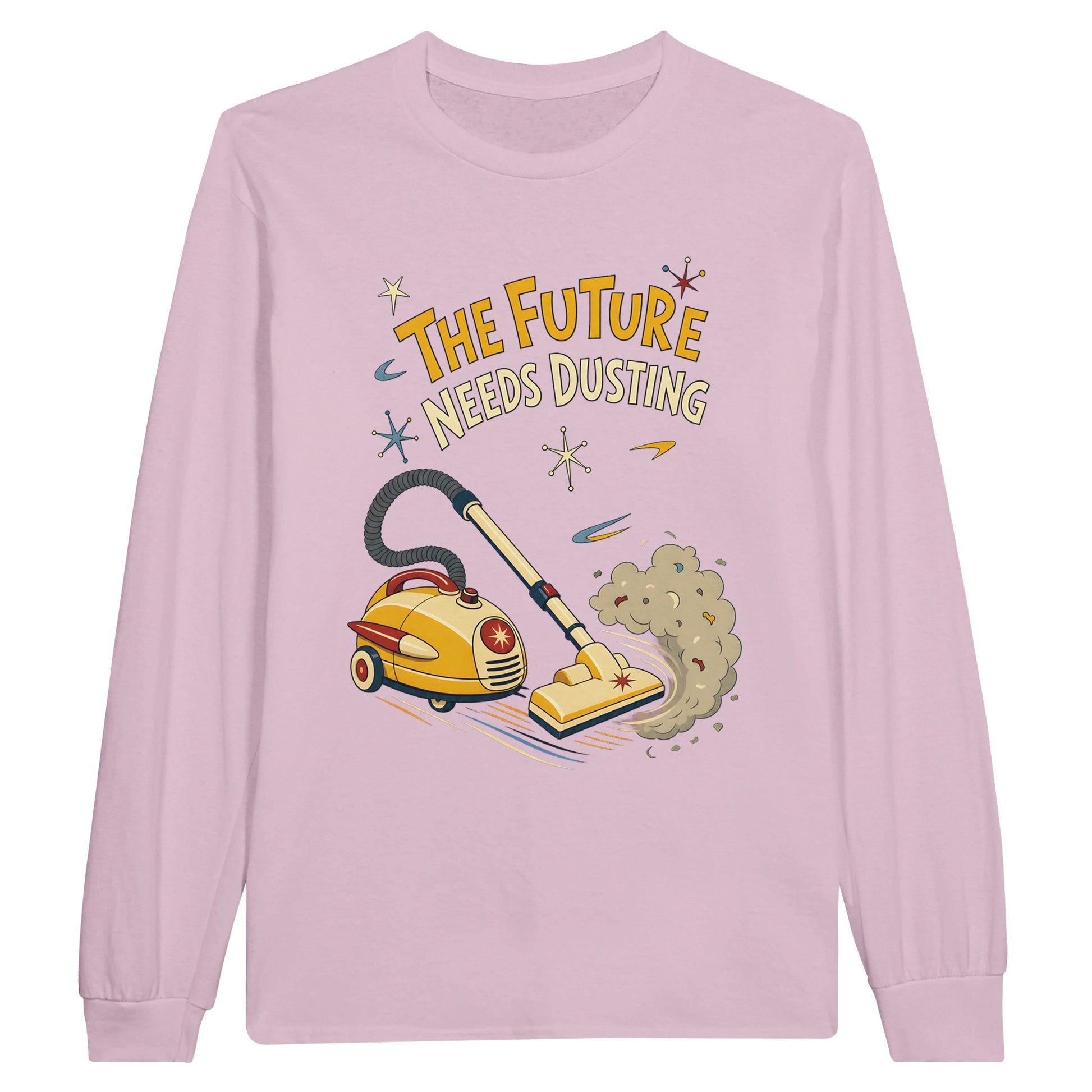 The Future Needs Dusting Long-Sleeve T-shirt — product view 6