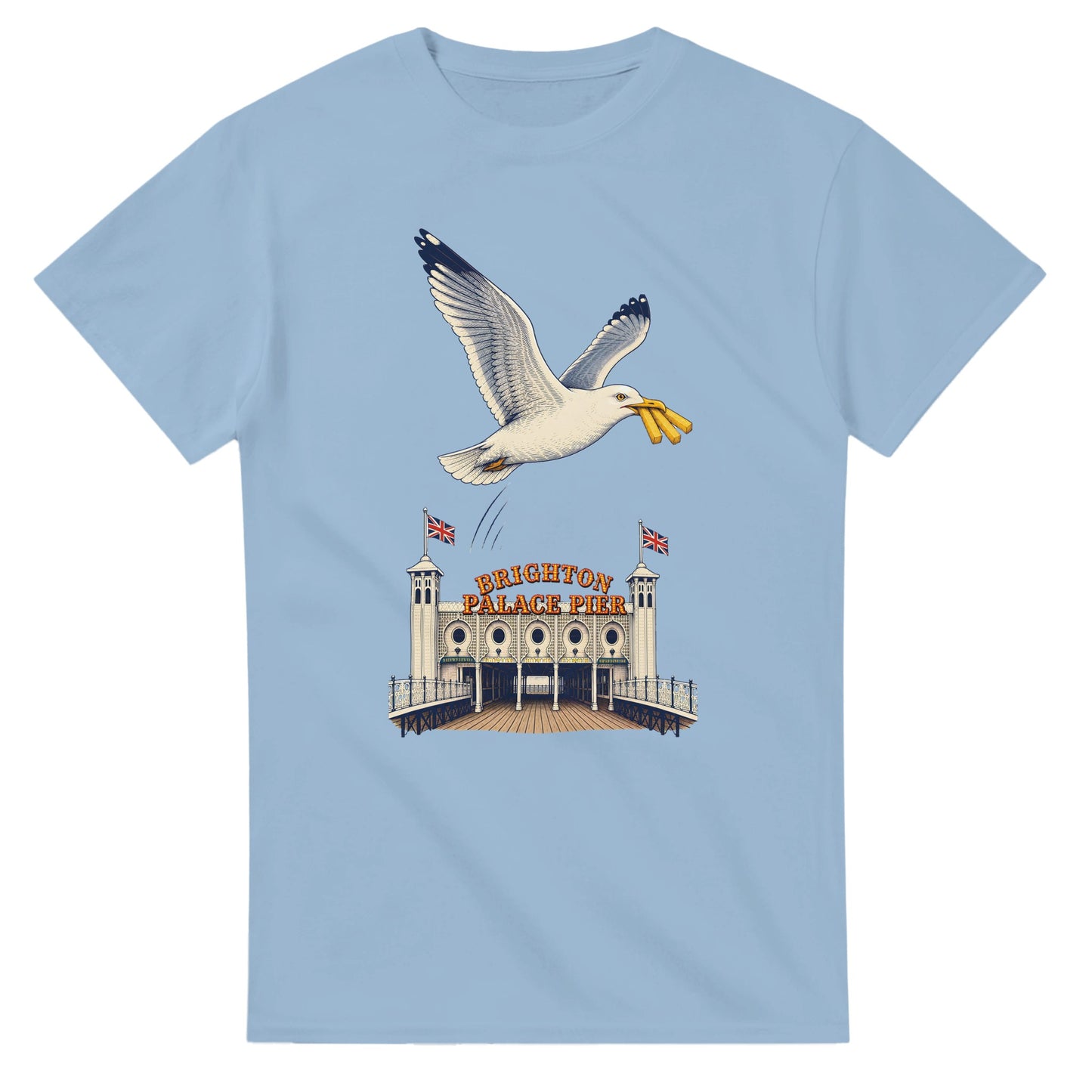 Brighton Palace Pier Chip Heist T-shirt — product view 15