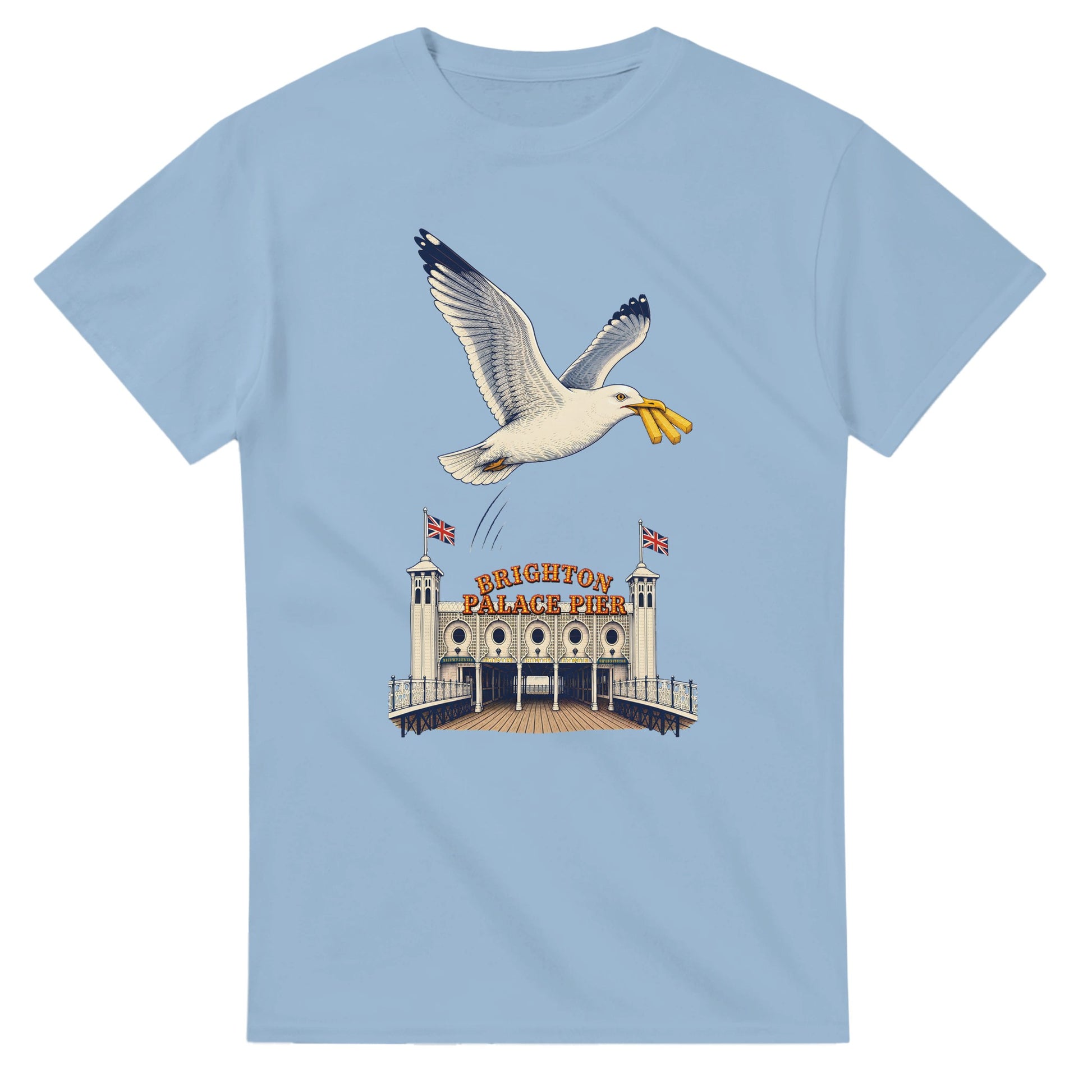 Brighton Palace Pier Chip Heist T-shirt — product view 15