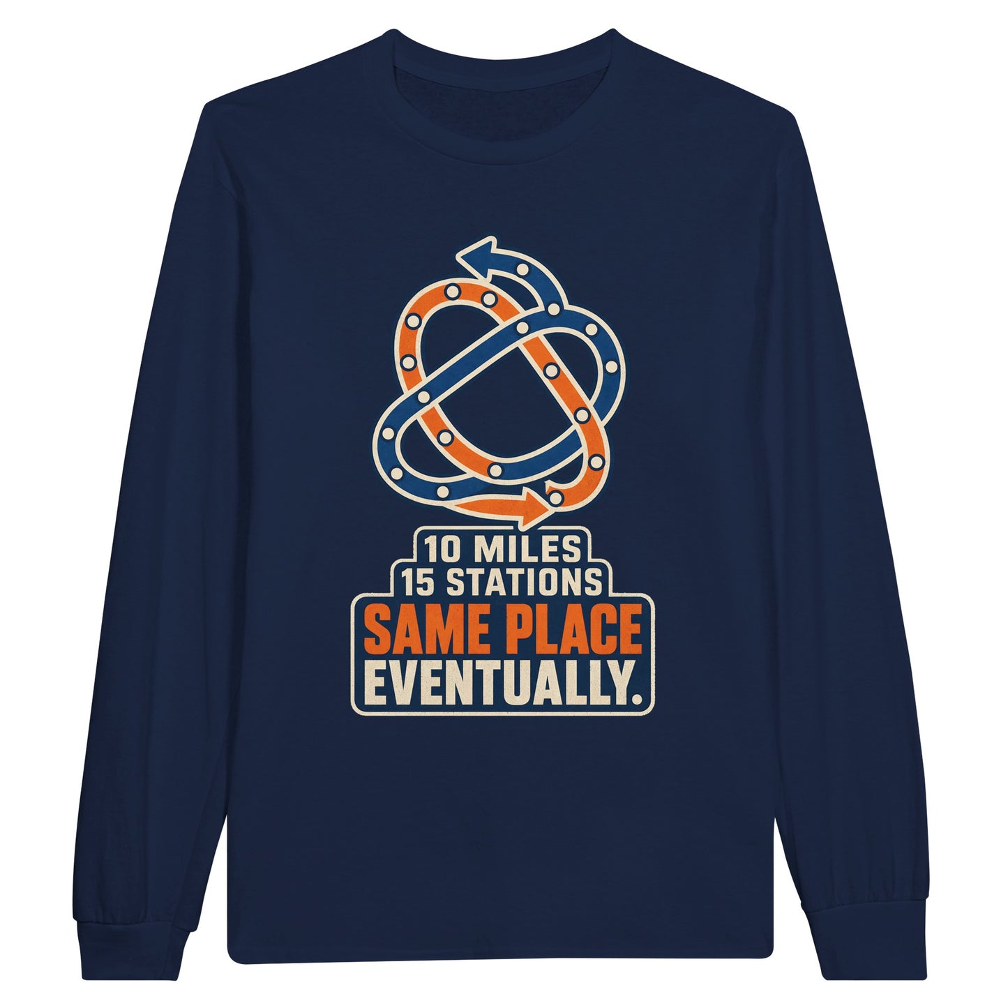 Glasgow Same Place Eventually Long-Sleeve T-shirt — product view 11