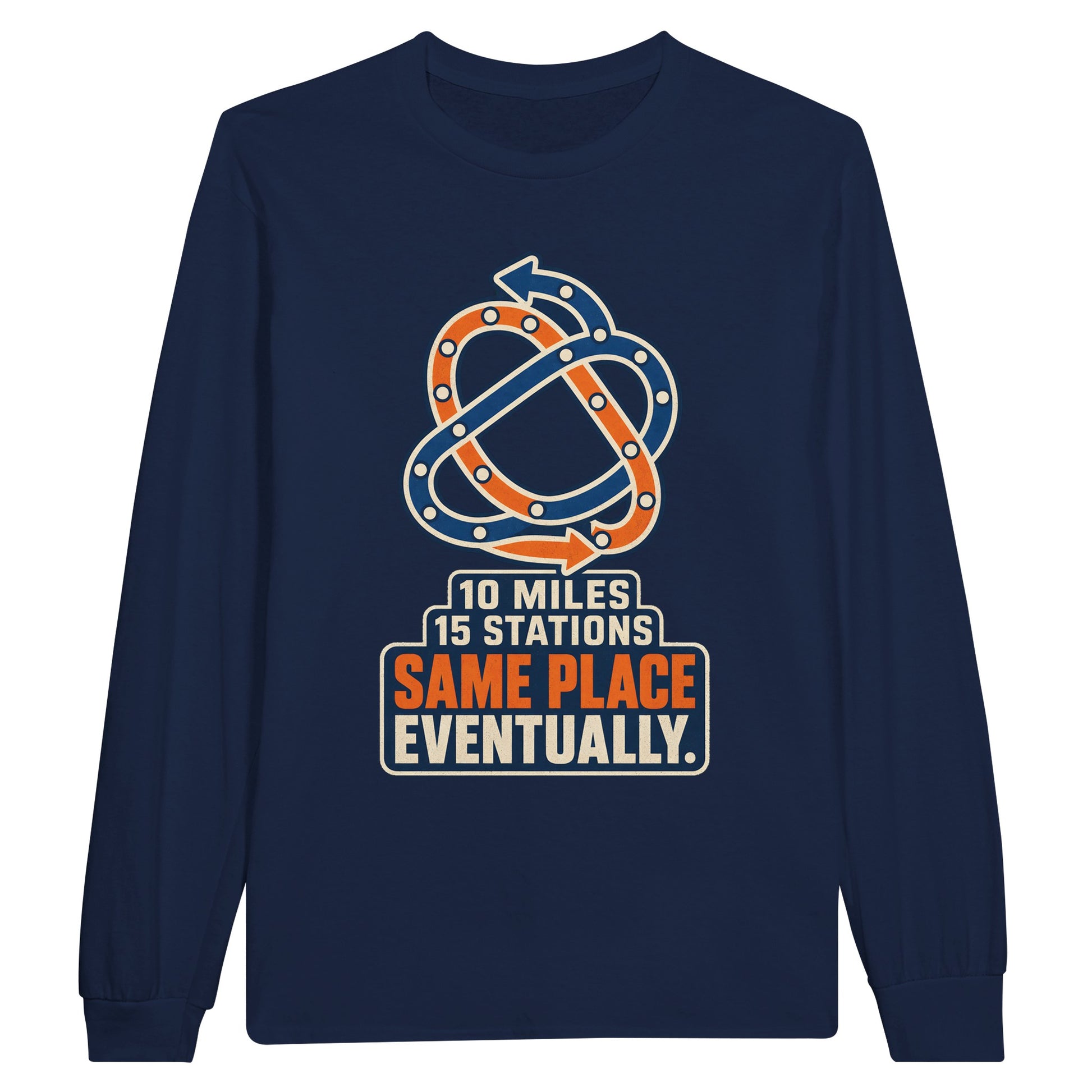 Glasgow Same Place Eventually Long-Sleeve T-shirt — product view 11