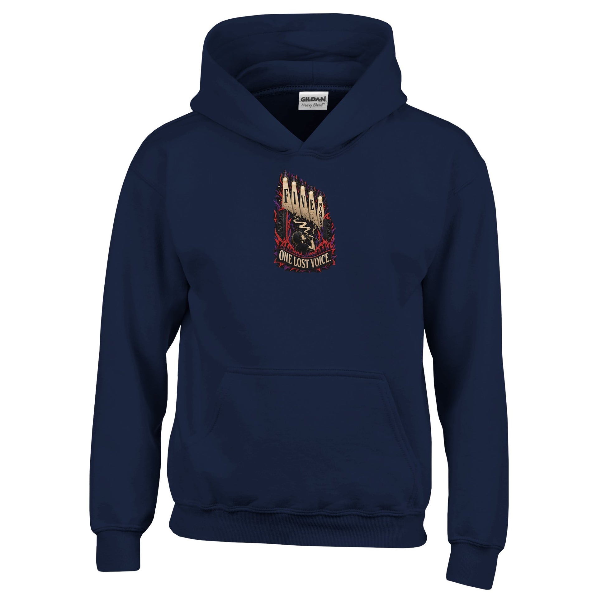 Five Nights, One Lost Voice Kids' Hoodie — product view 7