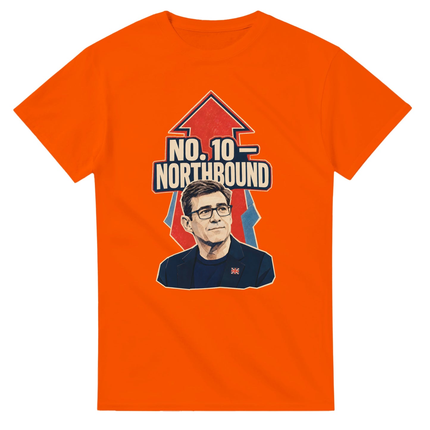 No. 10 — Northbound Andy Burnham Political Satire T-shirt — product view 7