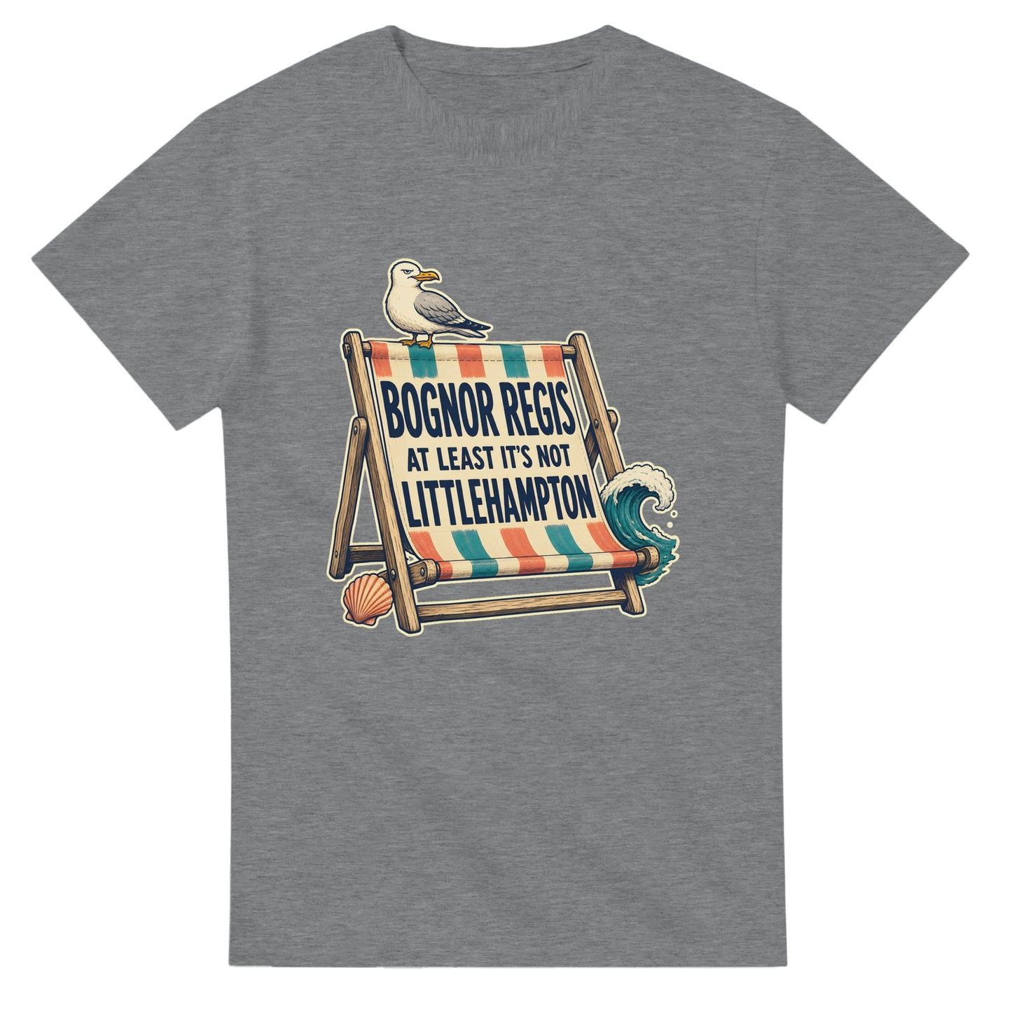 Bognor Regis — At Least It's Not Littlehampton T-shirt — product view 6
