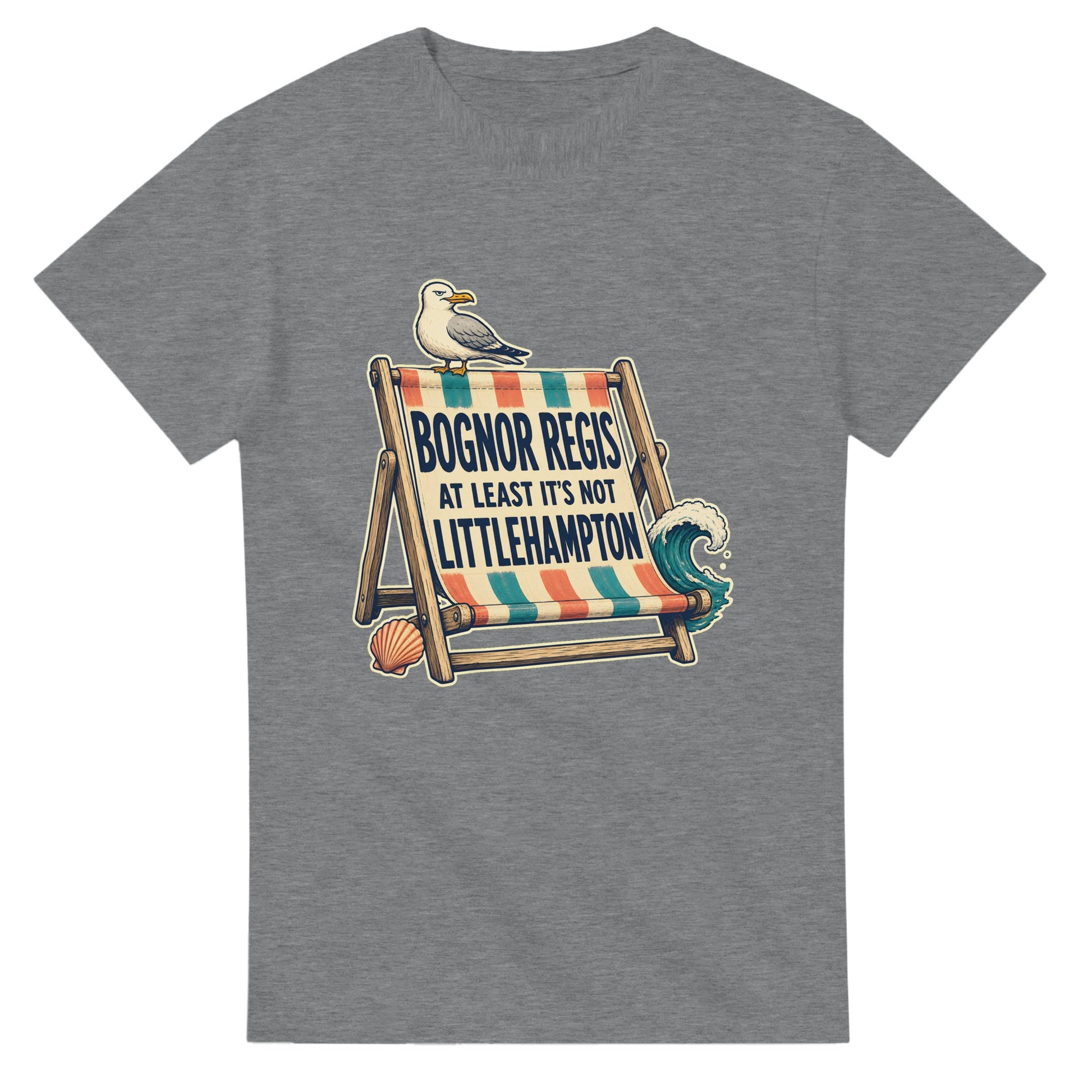 Bognor Regis — At Least It's Not Littlehampton T-shirt — product view 6