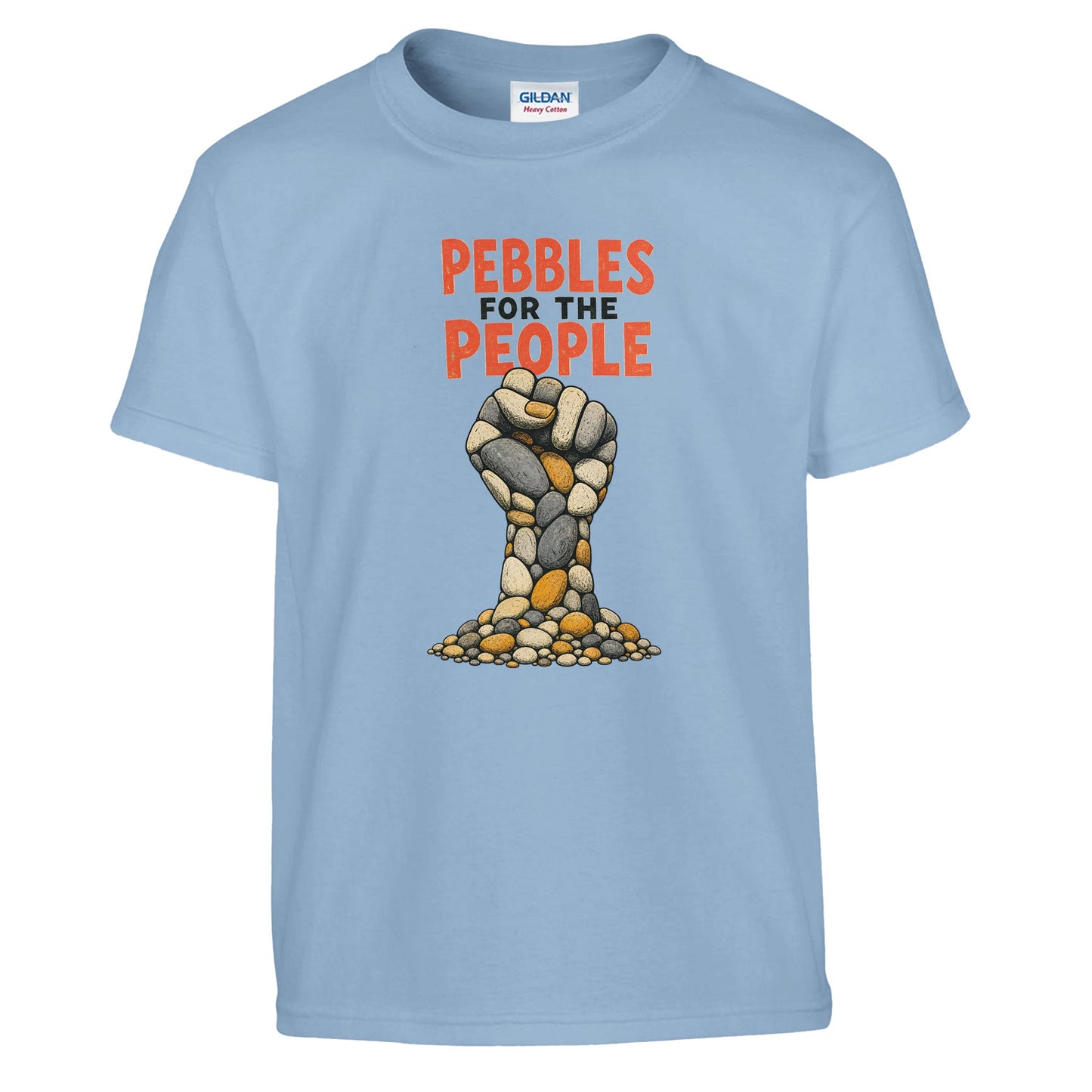 Pebbles for the People Graphic Kids' T-shirt — product view 3