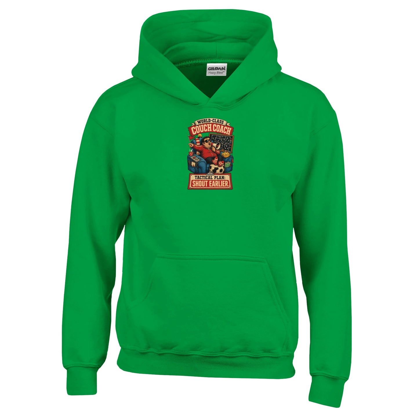 World-Class Couch Coach Kids' Hoodie — product view 8