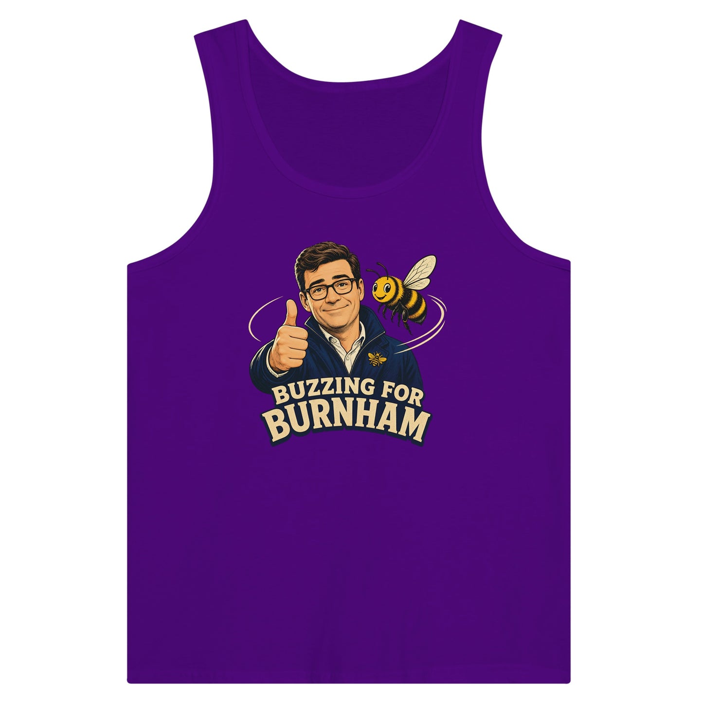 Buzzing for Burnham Premium Unisex Tank Top — product view 6