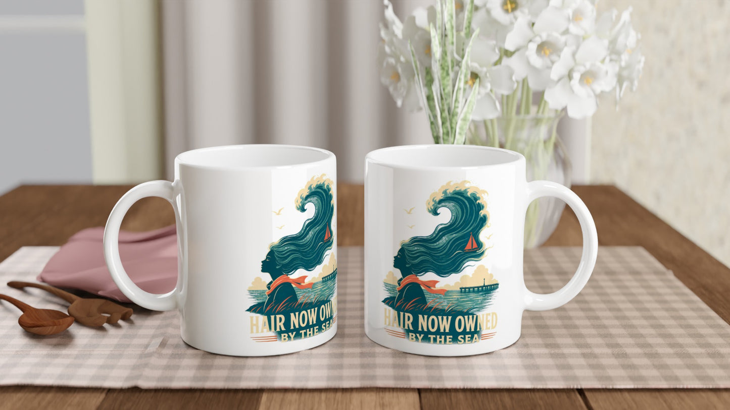Hair Now Owned by the Sea Mug — product view 4