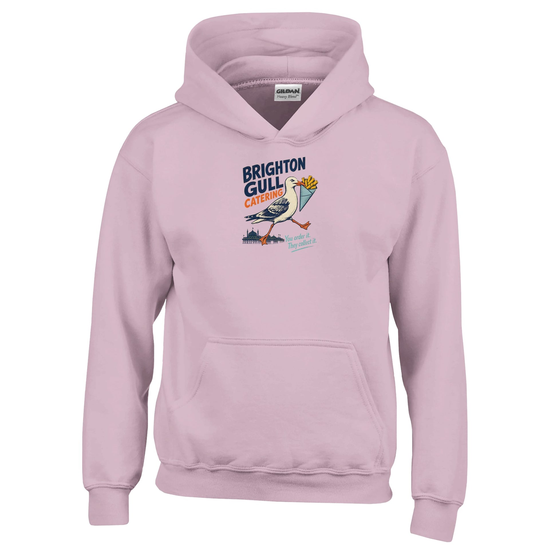Brighton Gull Catering - You Order It, They Collect It Kids' Hoodie — product view 5