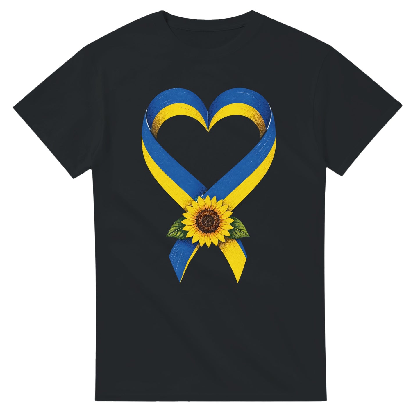Ukraine Solidarity Ribbon T-shirt — product view 10