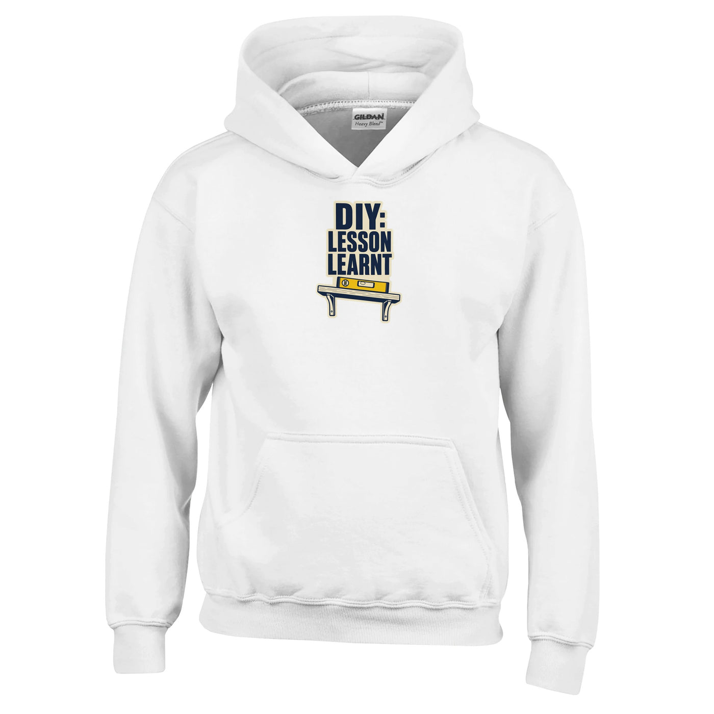 DIY: Lesson Learnt Wonky Shelf Graphic Kids' Hoodie