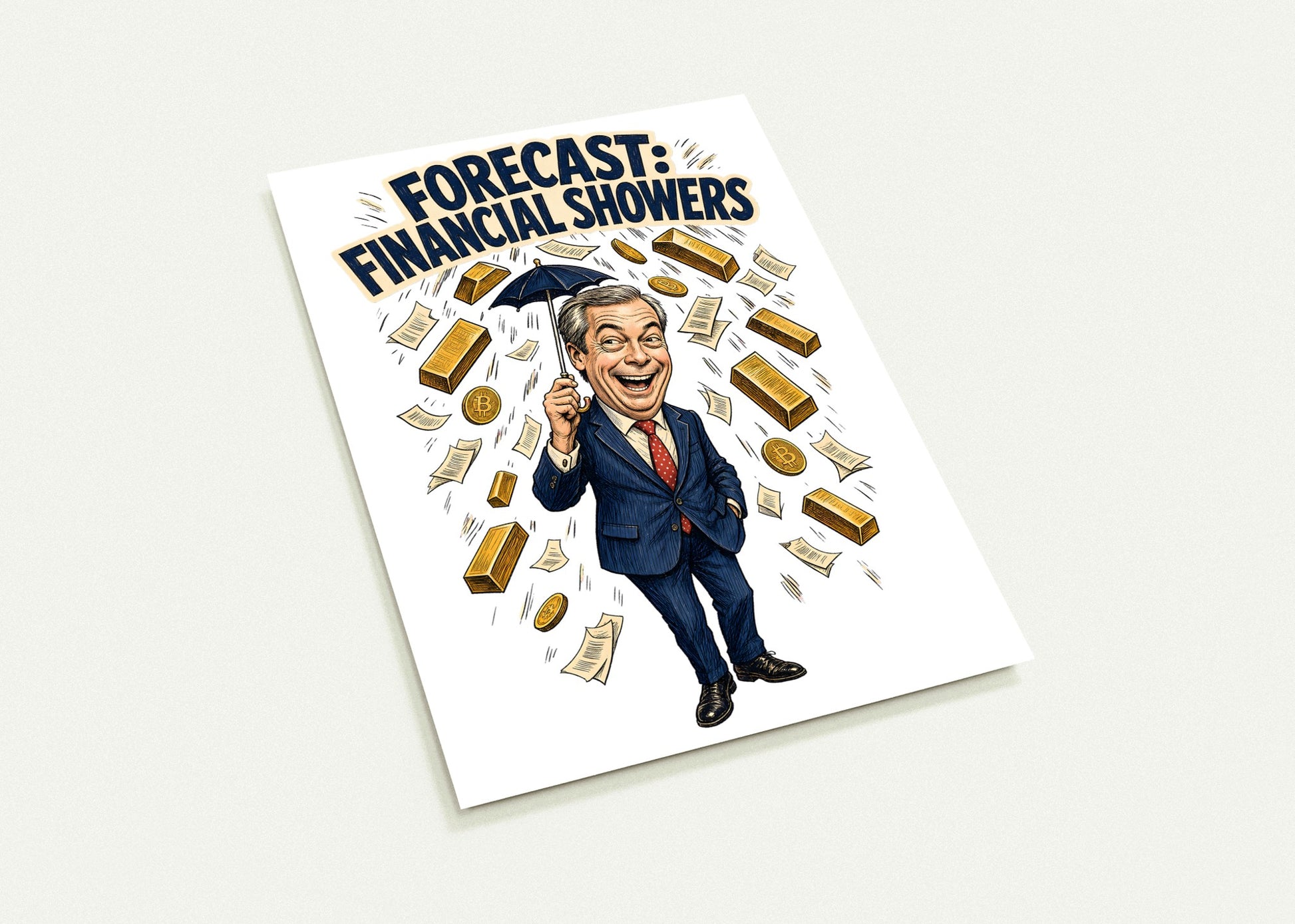Forecast: Financial Showers Postcard Pack — product view 3