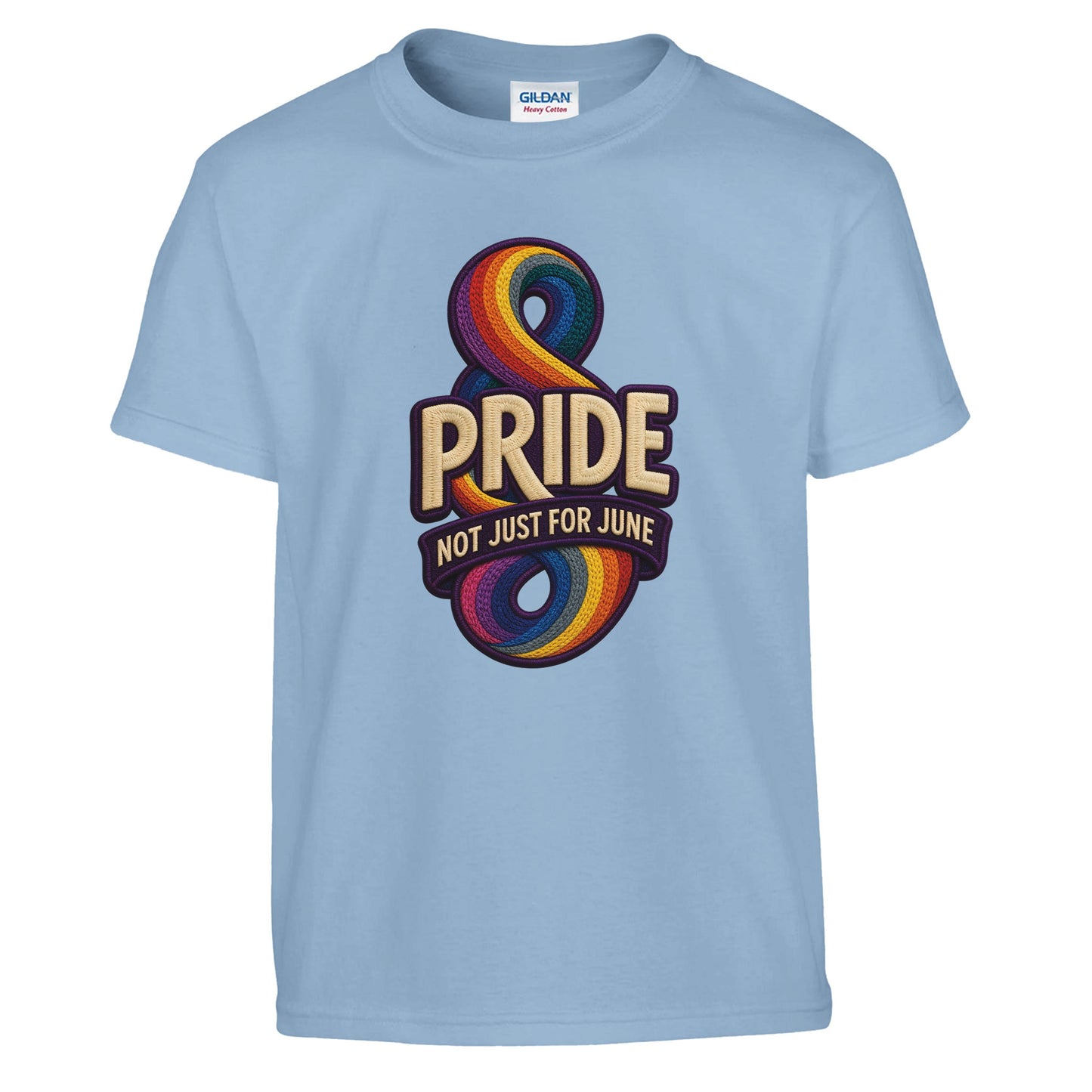 Pride: Not Just for June Kids' T-shirt — product view 3