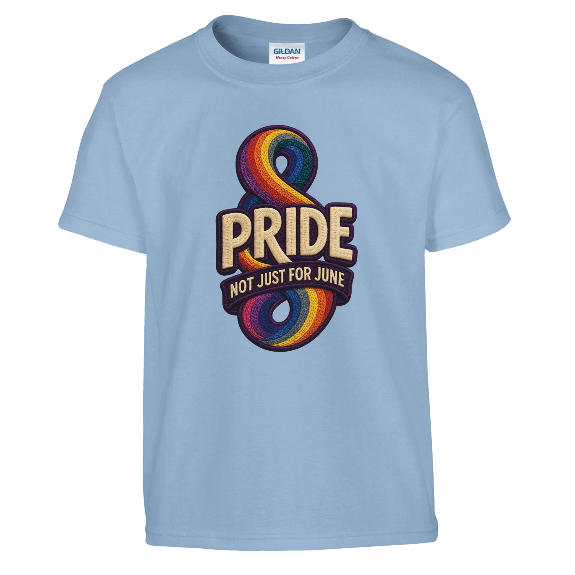 Pride: Not Just for June Kids' T-shirt — product view 3