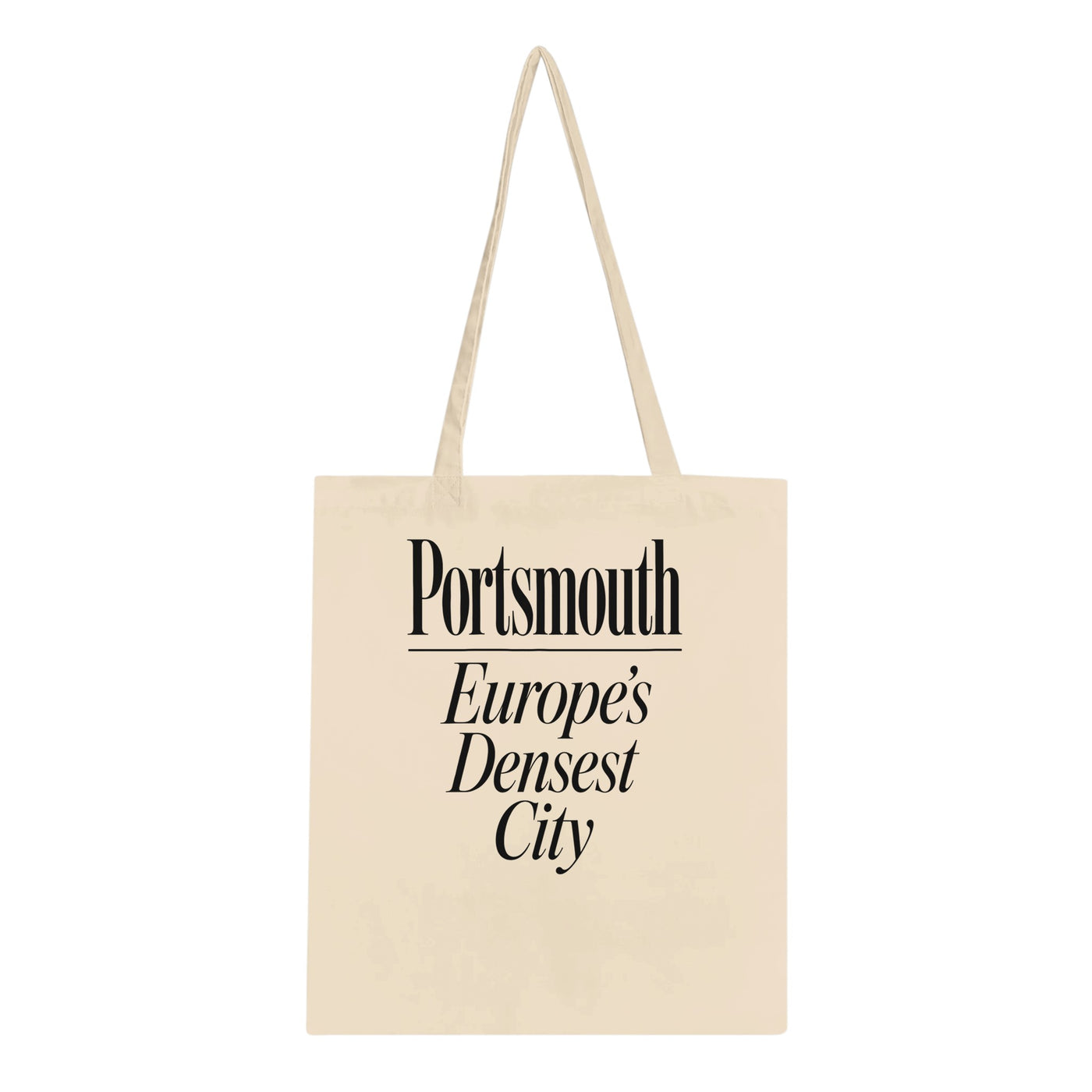 Portsmouth — Europe's Densest City Tote Bag