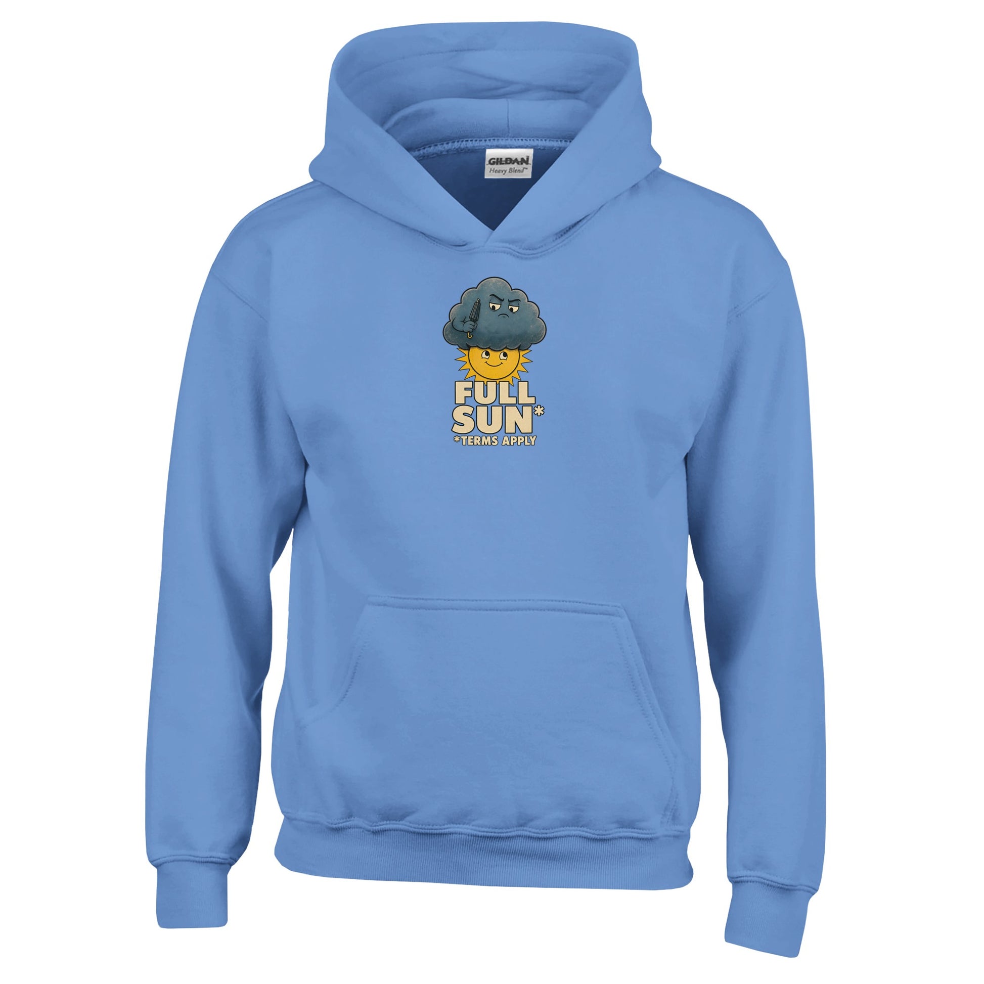 Full Sun, Terms Apply Weather Graphic Kids' Hoodie — product view 4