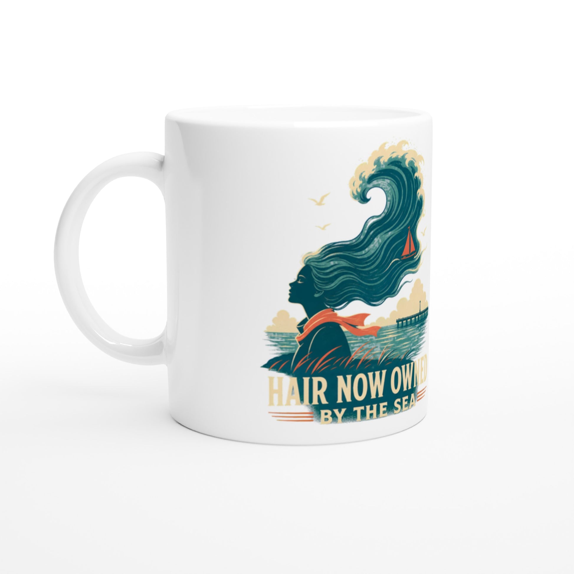 Hair Now Owned by the Sea Mug — product view 1