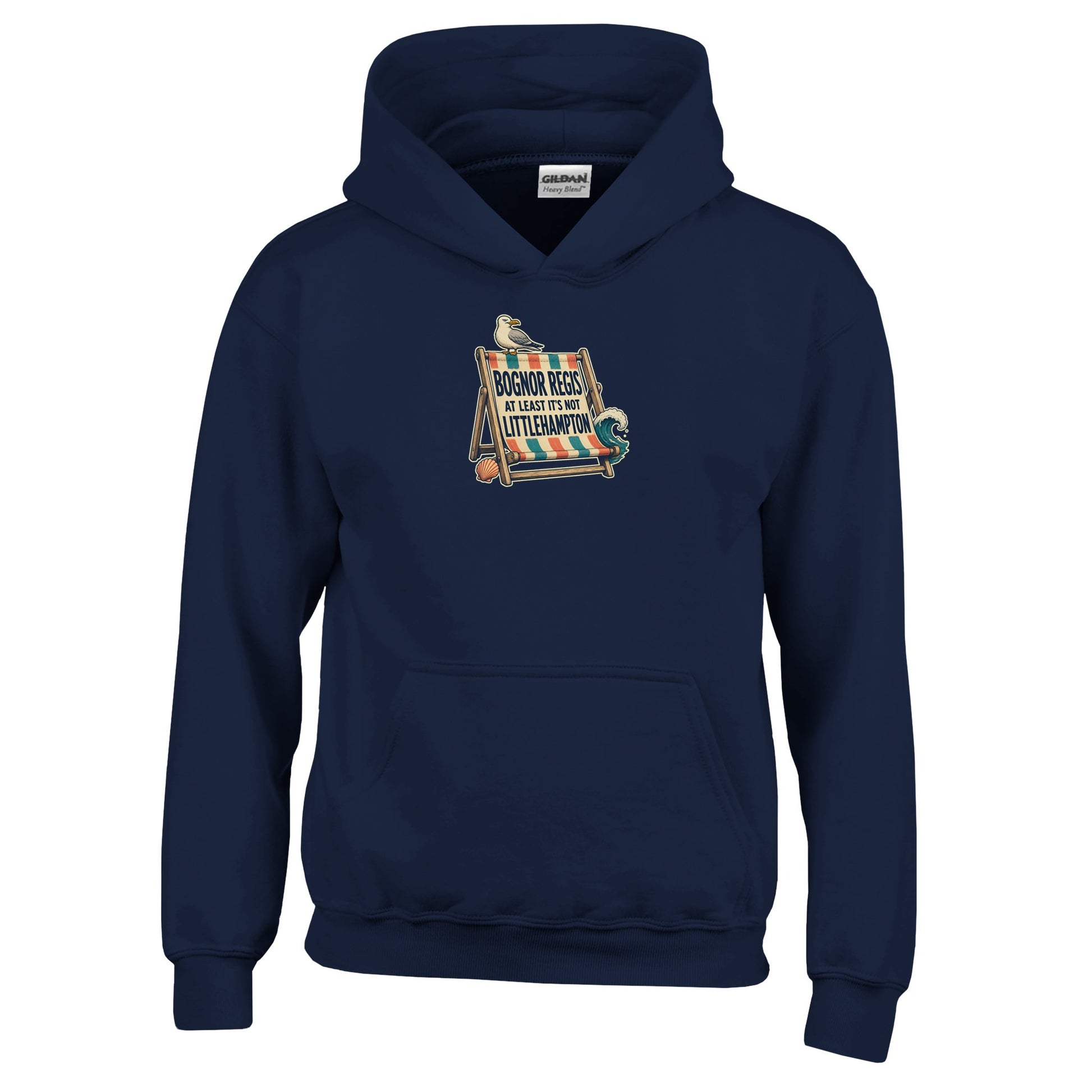 Bognor Regis — At Least It's Not Littlehampton Kids' Hoodie — product view 7
