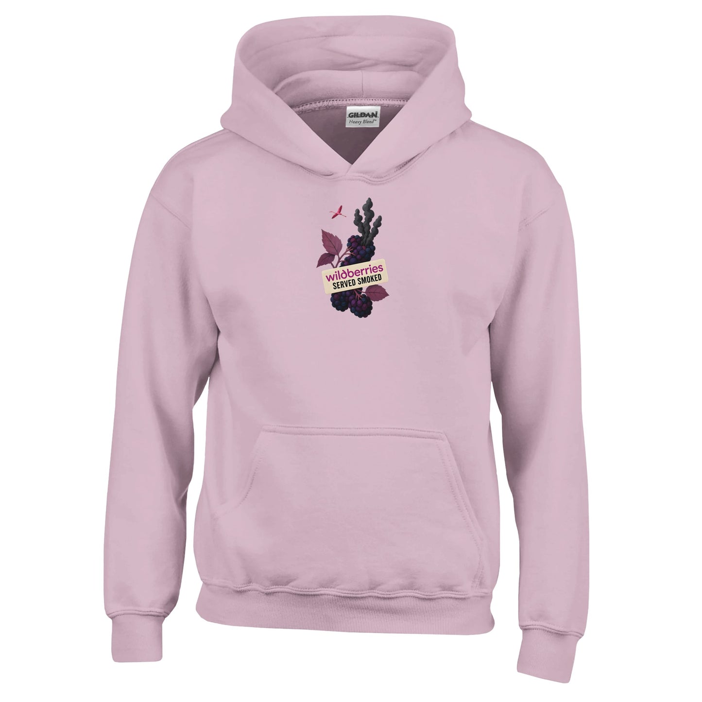 Wildberries, Served Smoked Kids' Hoodie — product view 5