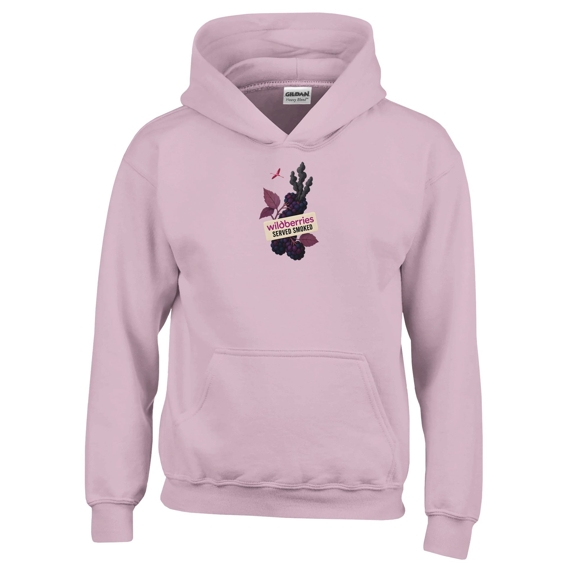 Wildberries, Served Smoked Kids' Hoodie — product view 5