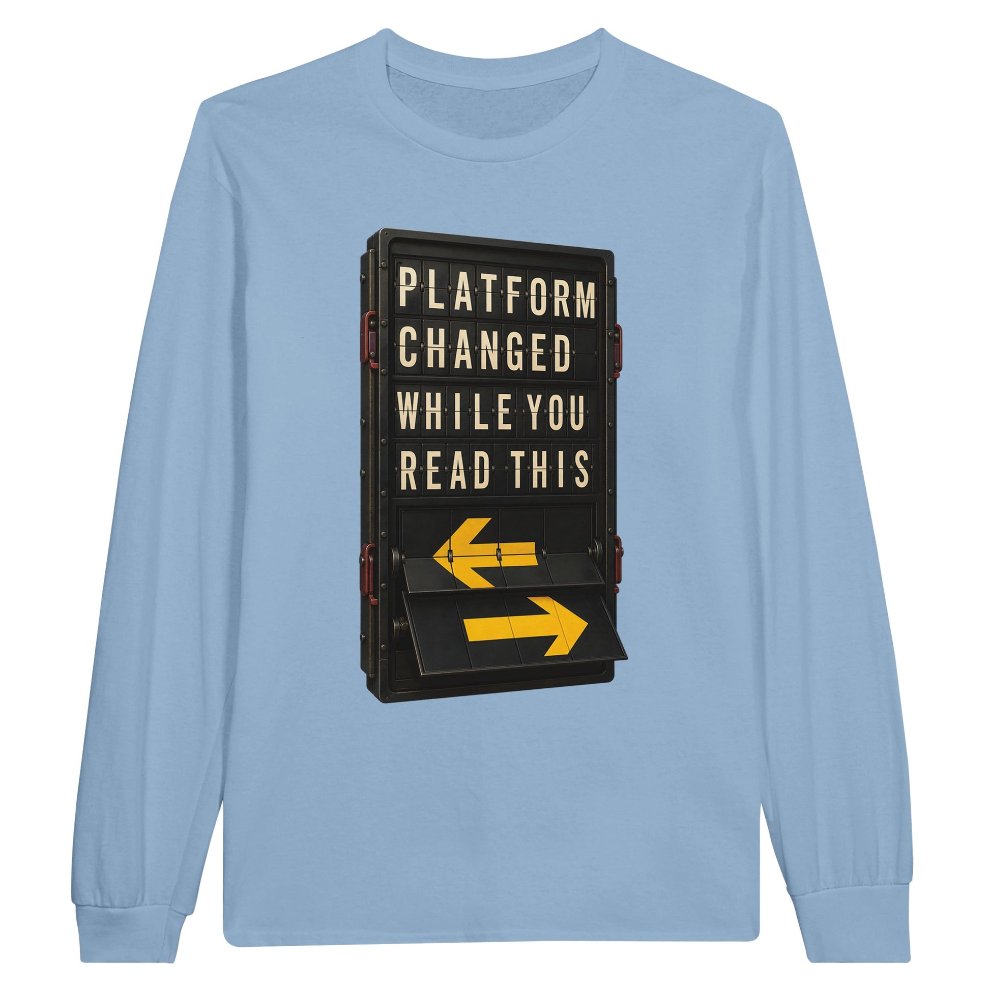 Platform Changed While You Read This Long-Sleeve T-shirt — product view 8