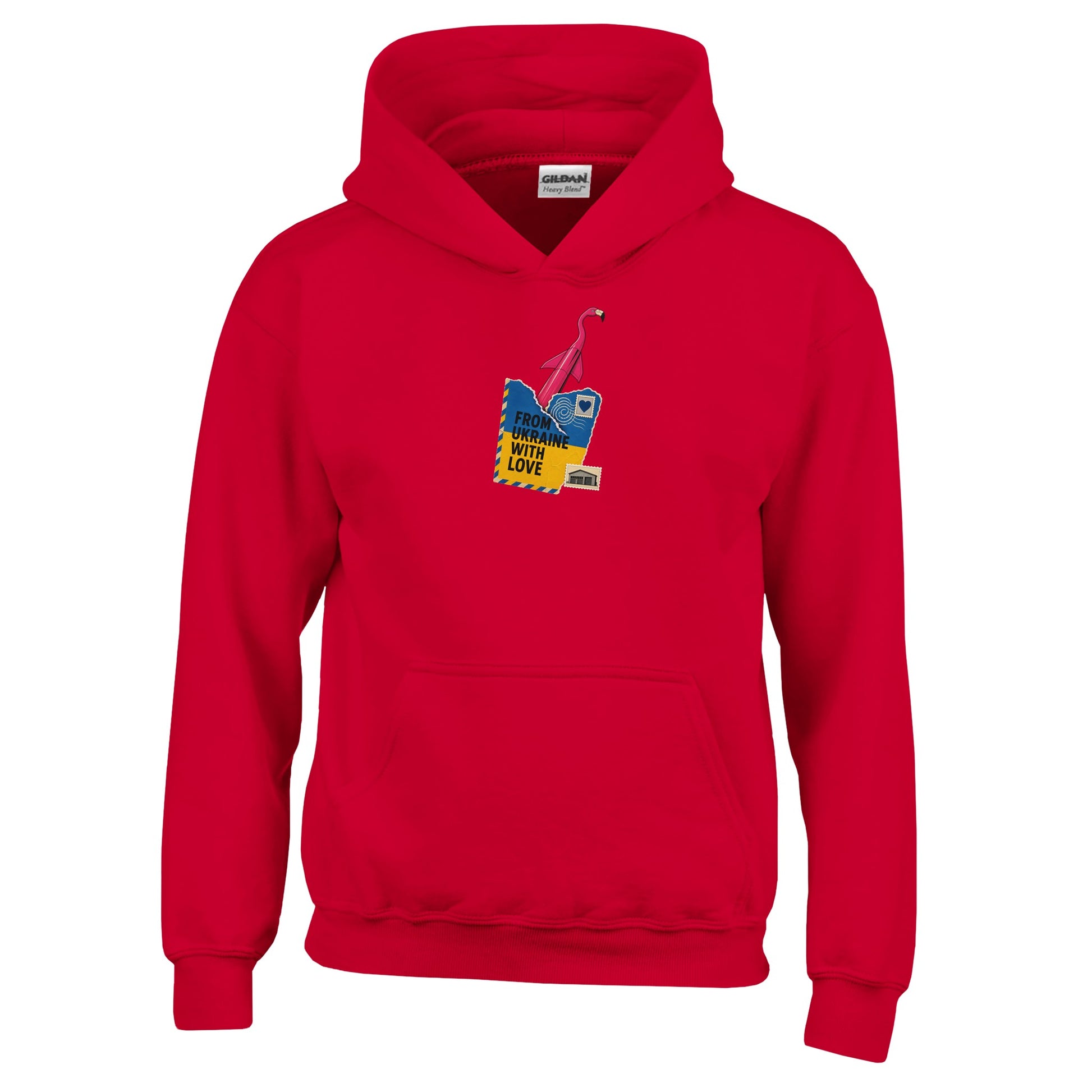 From Ukraine With Love Kids' Hoodie — product view 6