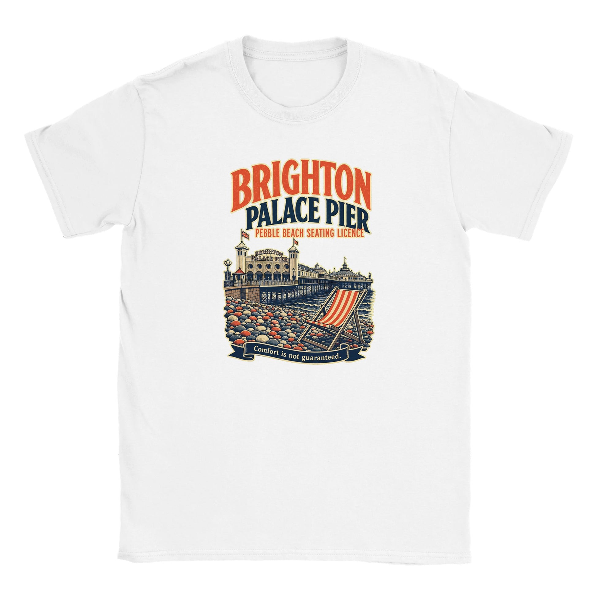Brighton Pebble Beach Seating Licence Kids' T-shirt — product view 15