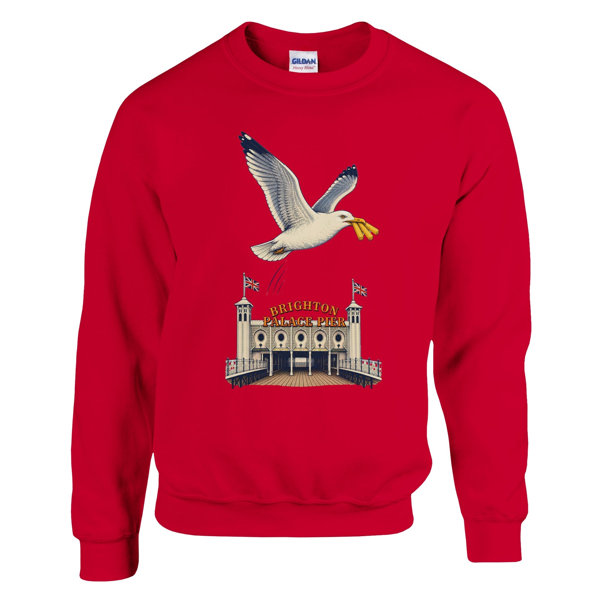 Brighton Palace Pier Chip Heist Sweatshirt — product view 3