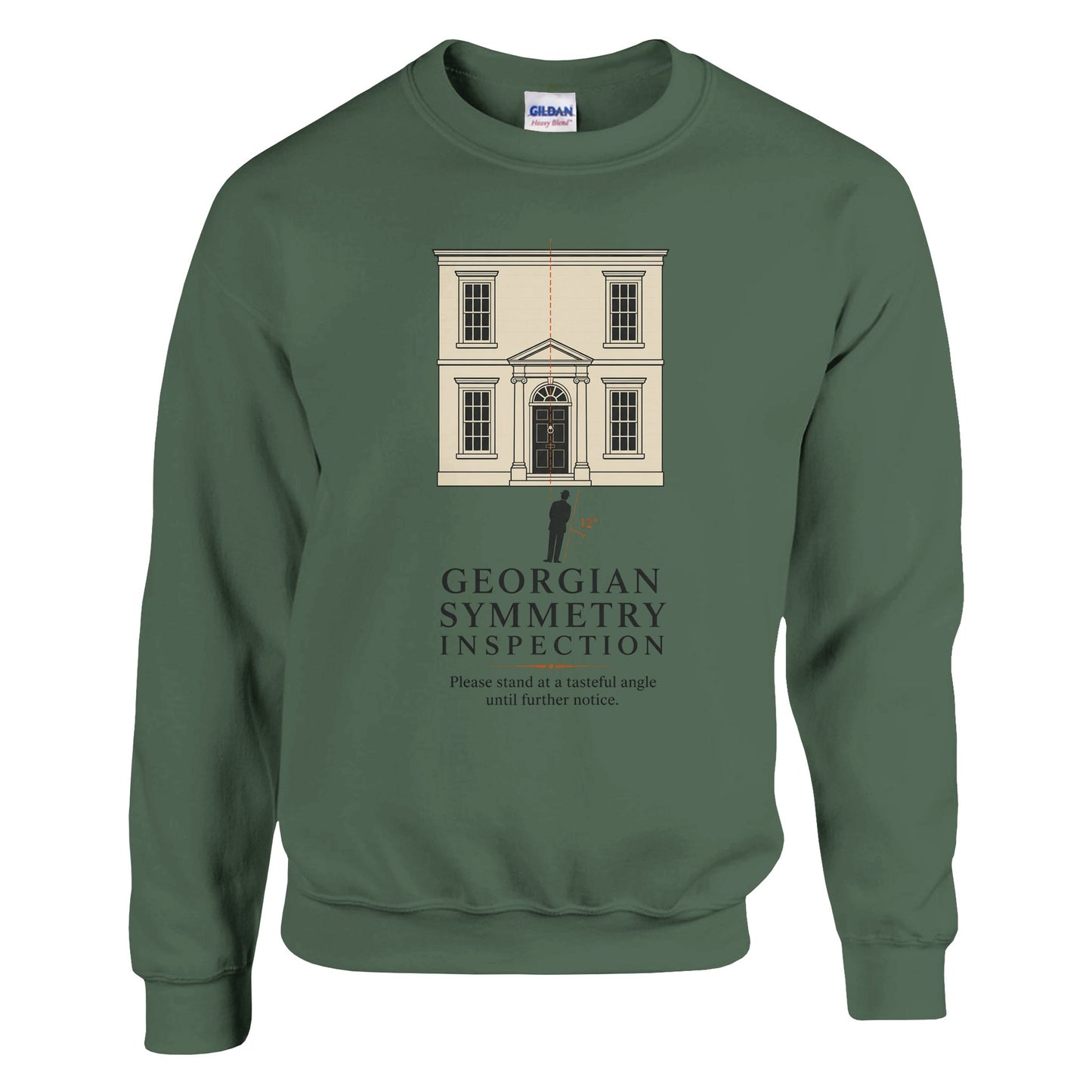 Georgian Symmetry Inspection — Bath Sweatshirt — product view 8