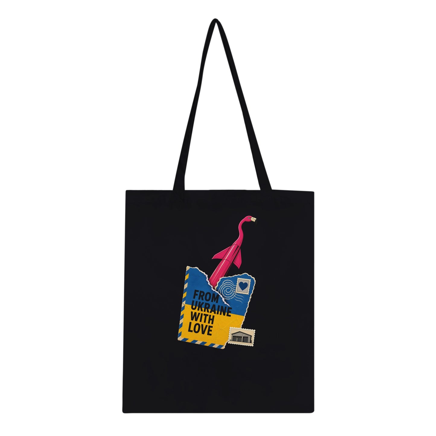 From Ukraine With Love Tote Bag — product view 3