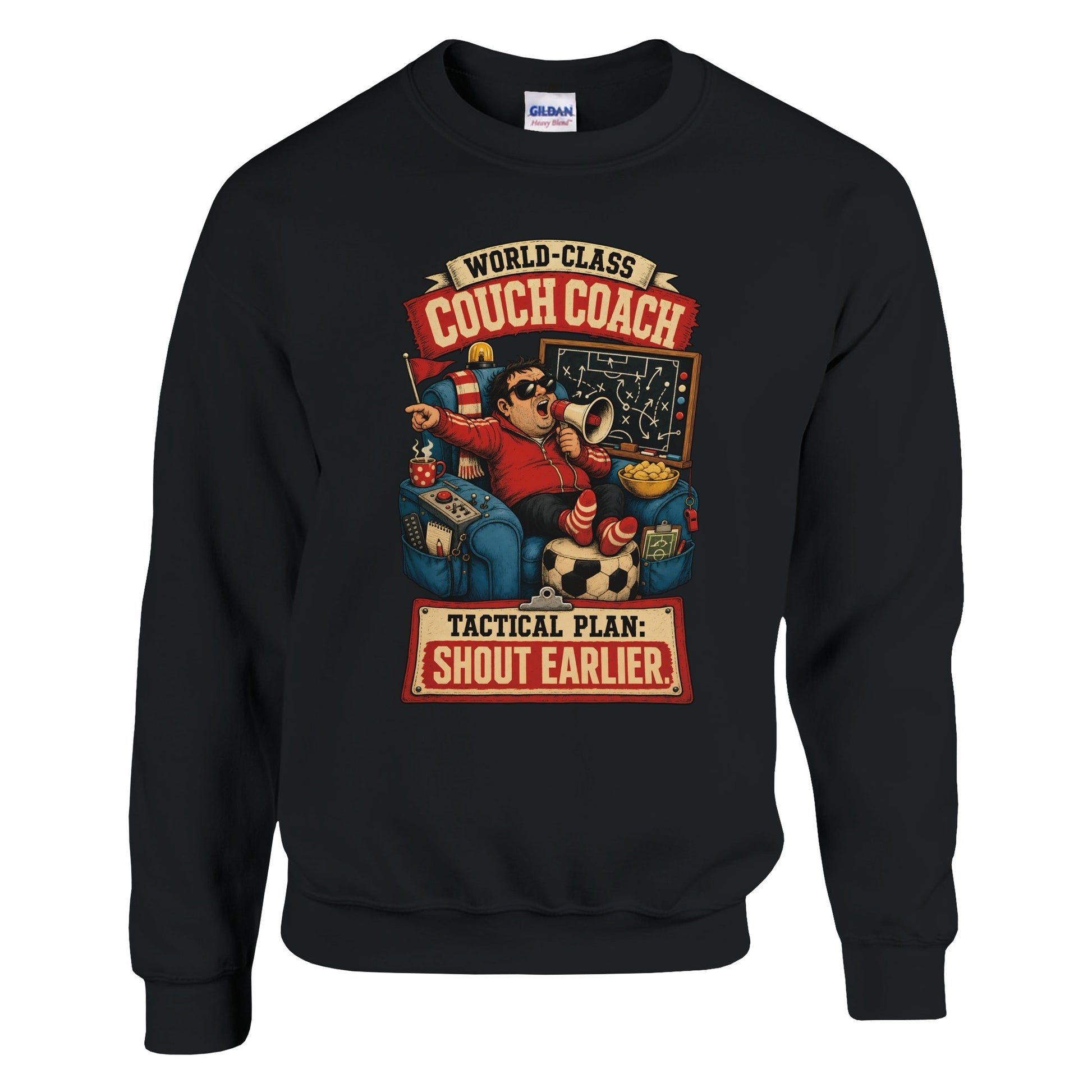 World-Class Couch Coach Sweatshirt — product view 5