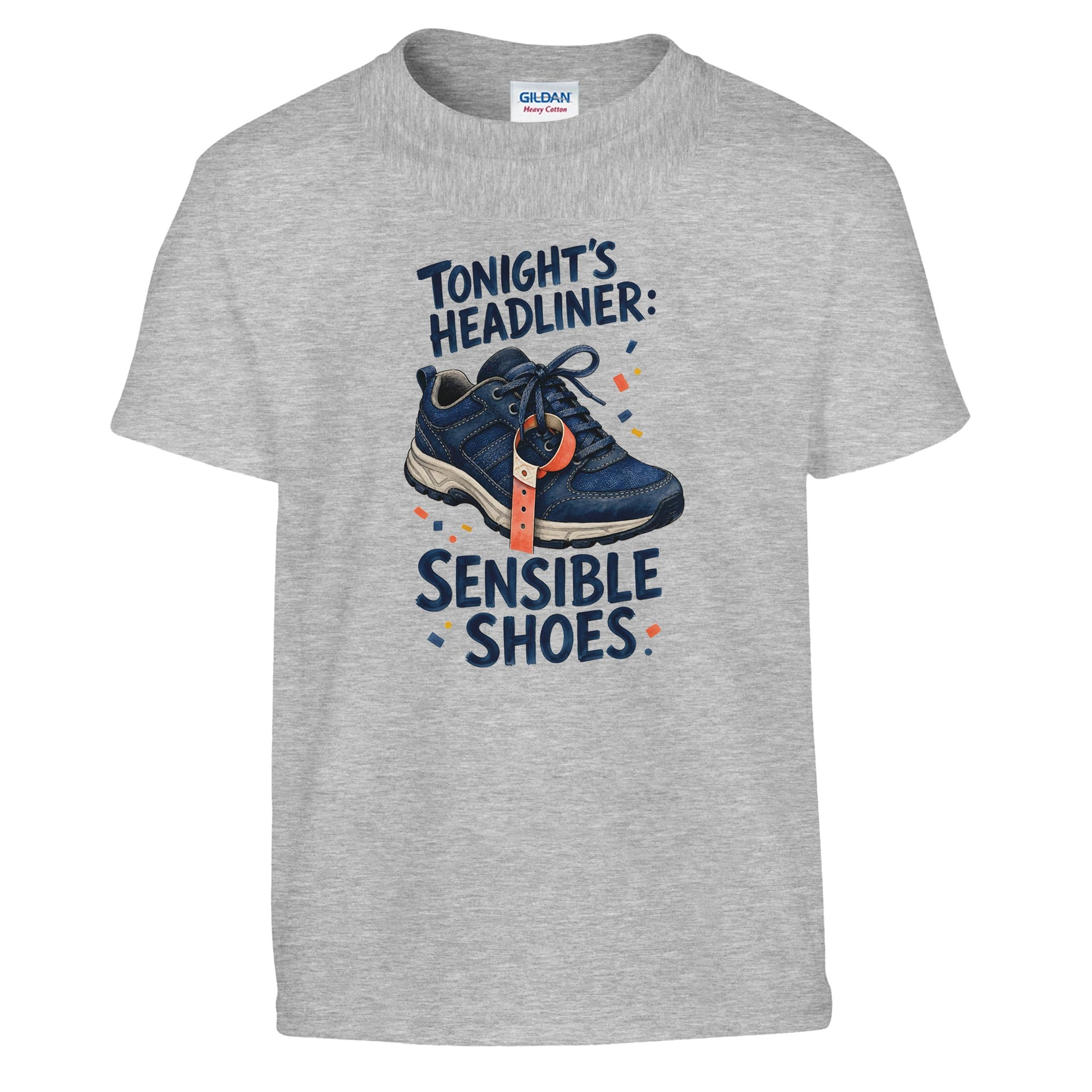 Tonight's Headliner: Sensible Shoes Concert Kids' T-shirt — product view 4