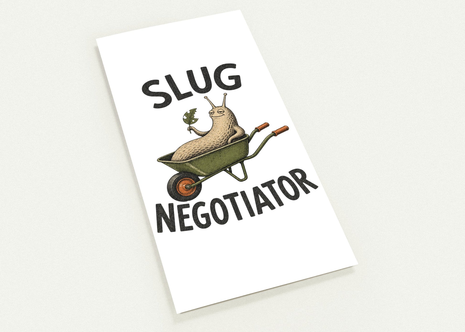 Slug Negotiator Garden Graphic Postcard Pack — product view 2
