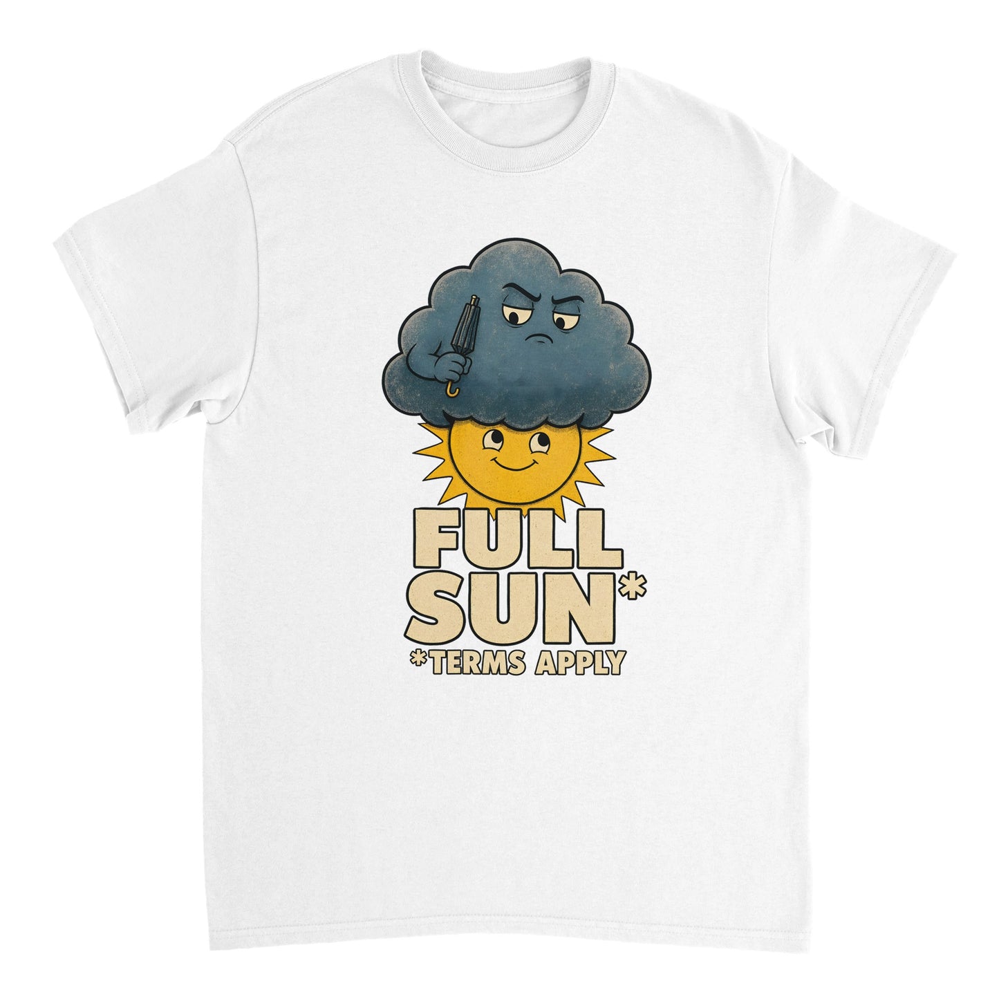 Full Sun, Terms Apply Weather Graphic T-shirt — product view 17