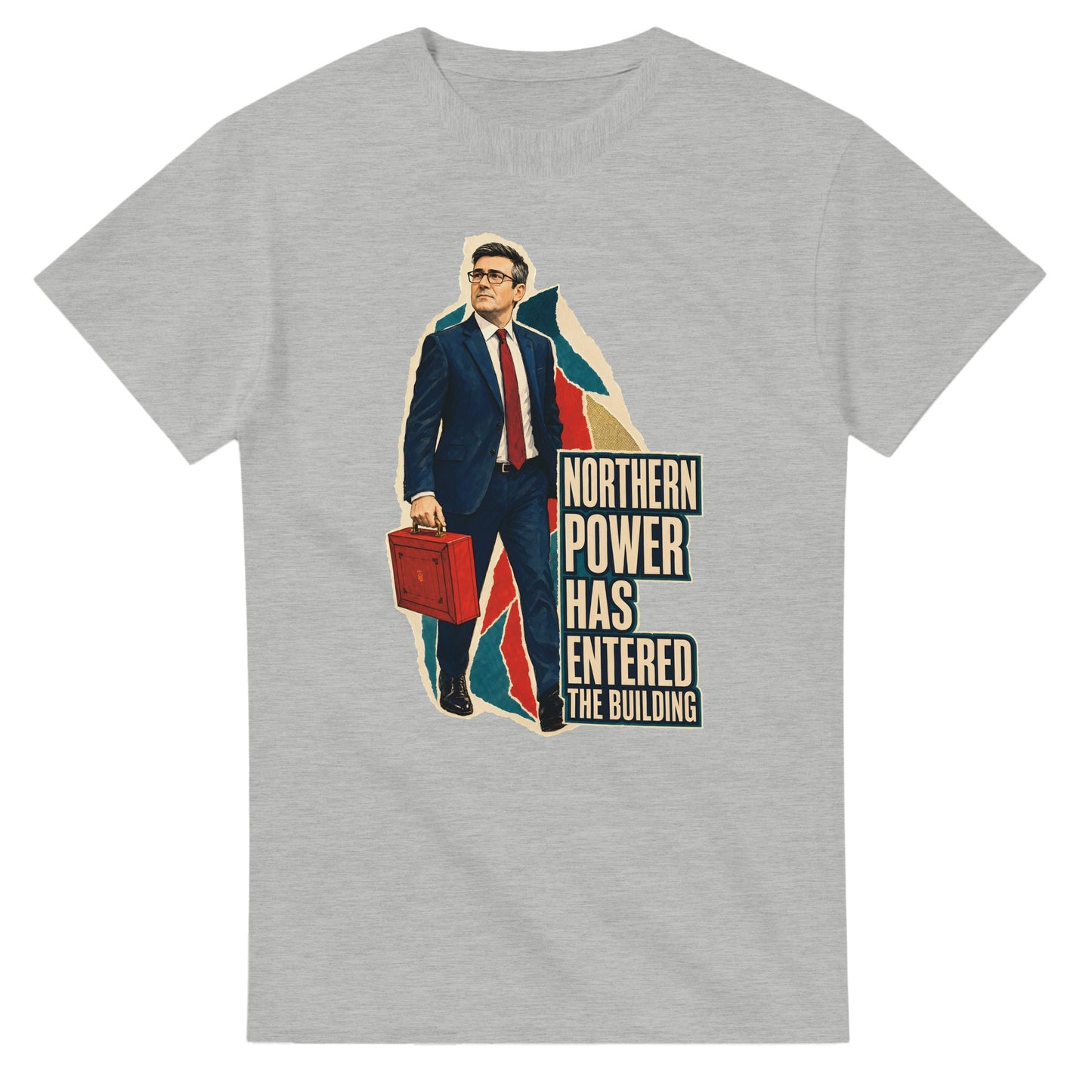 Northern Power Has Entered the Building Tote Bag T-shirt — product view 6