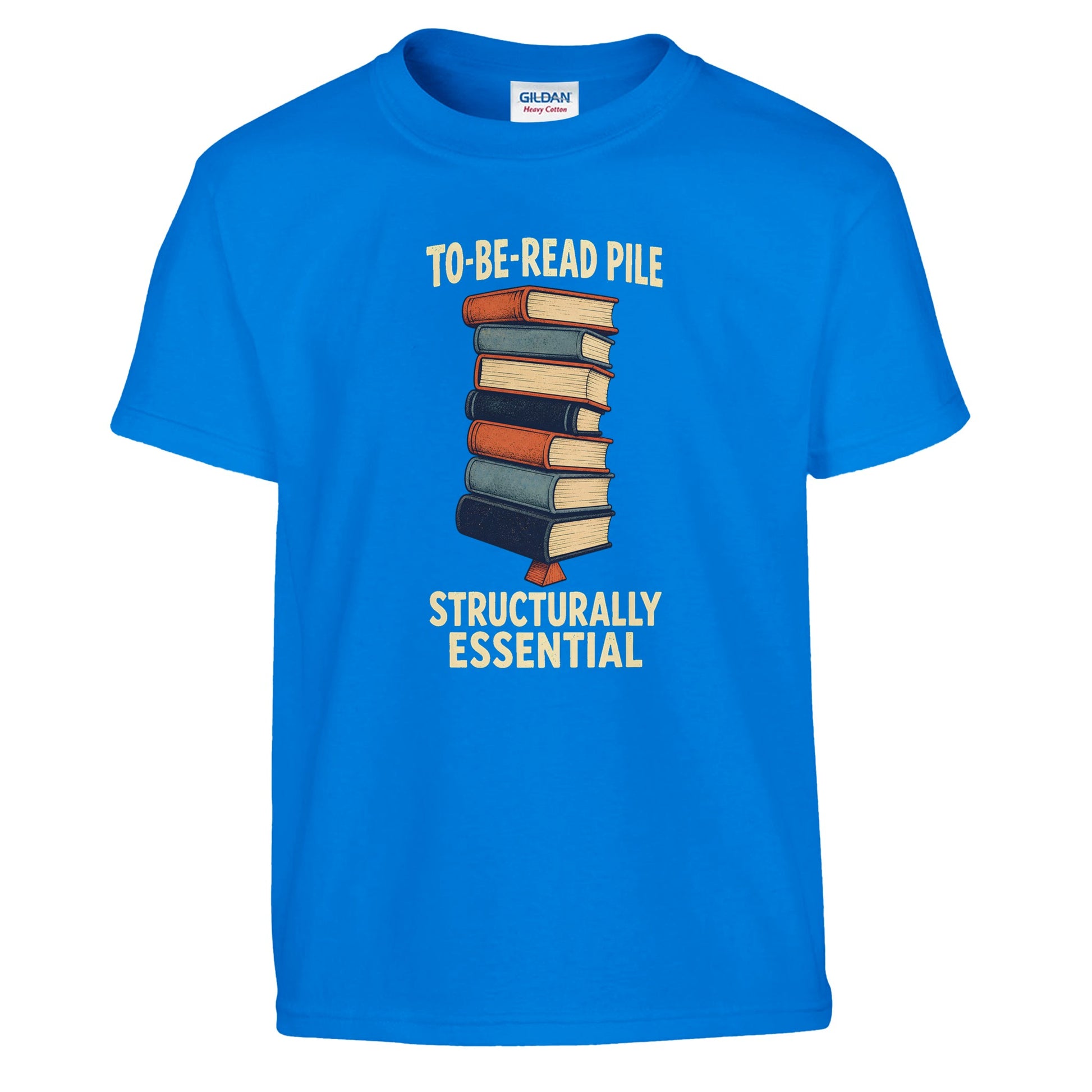 To-Be-Read Pile: Structurally Essential Book Graphic Kids' T-shirt — product view 14