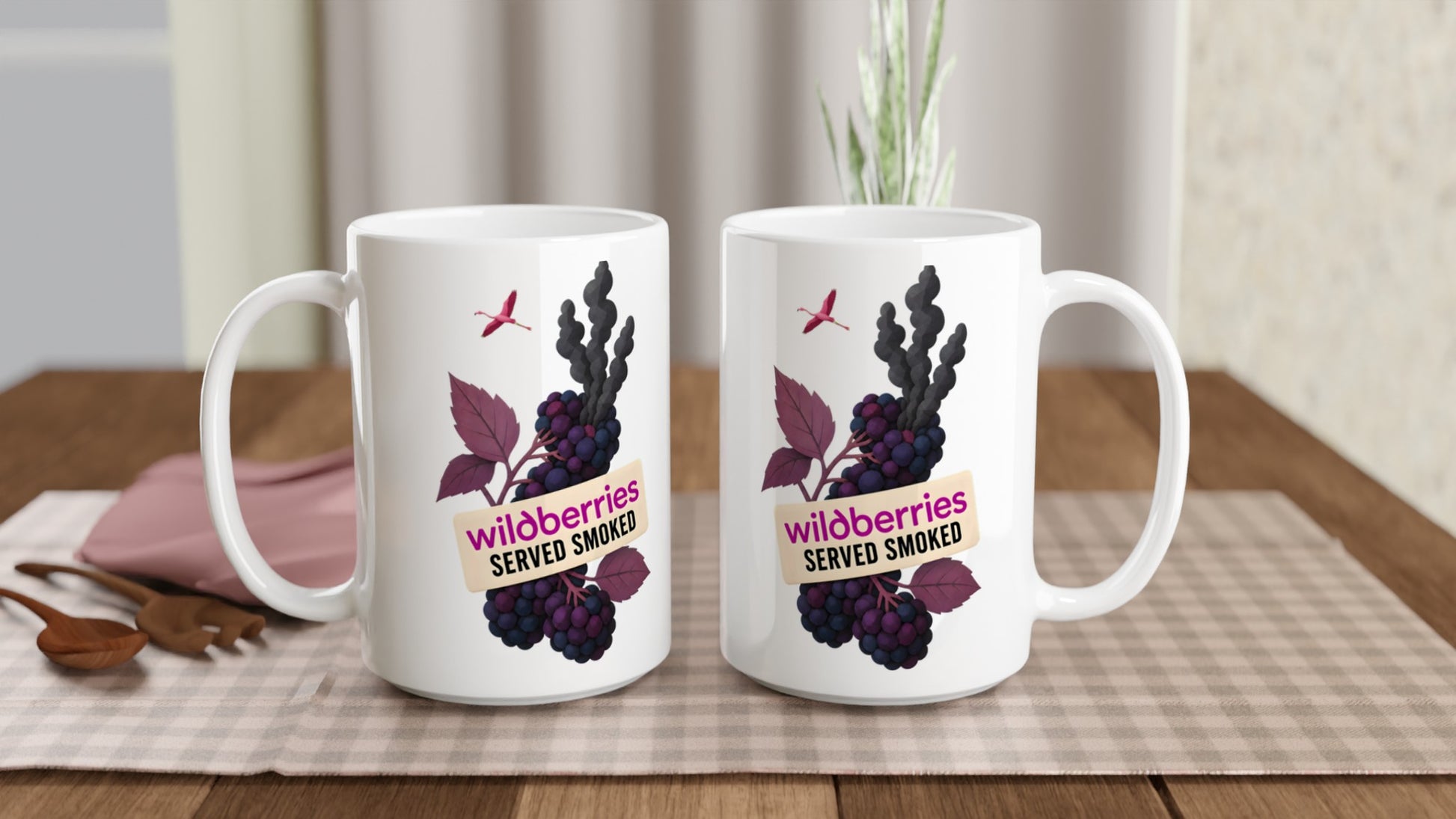 Wildberries, Served Smoked Large Mug — product view 5
