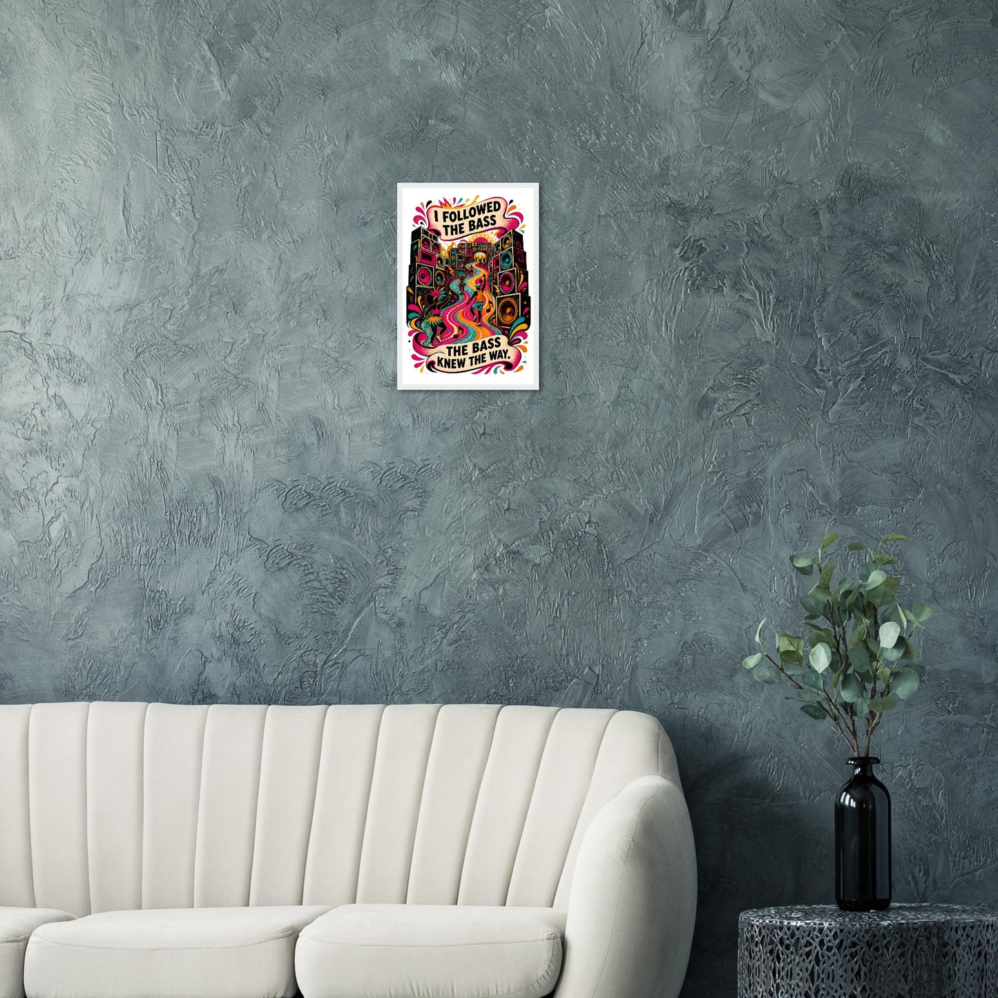 I Followed the Bass Framed Wall Art — product view 12