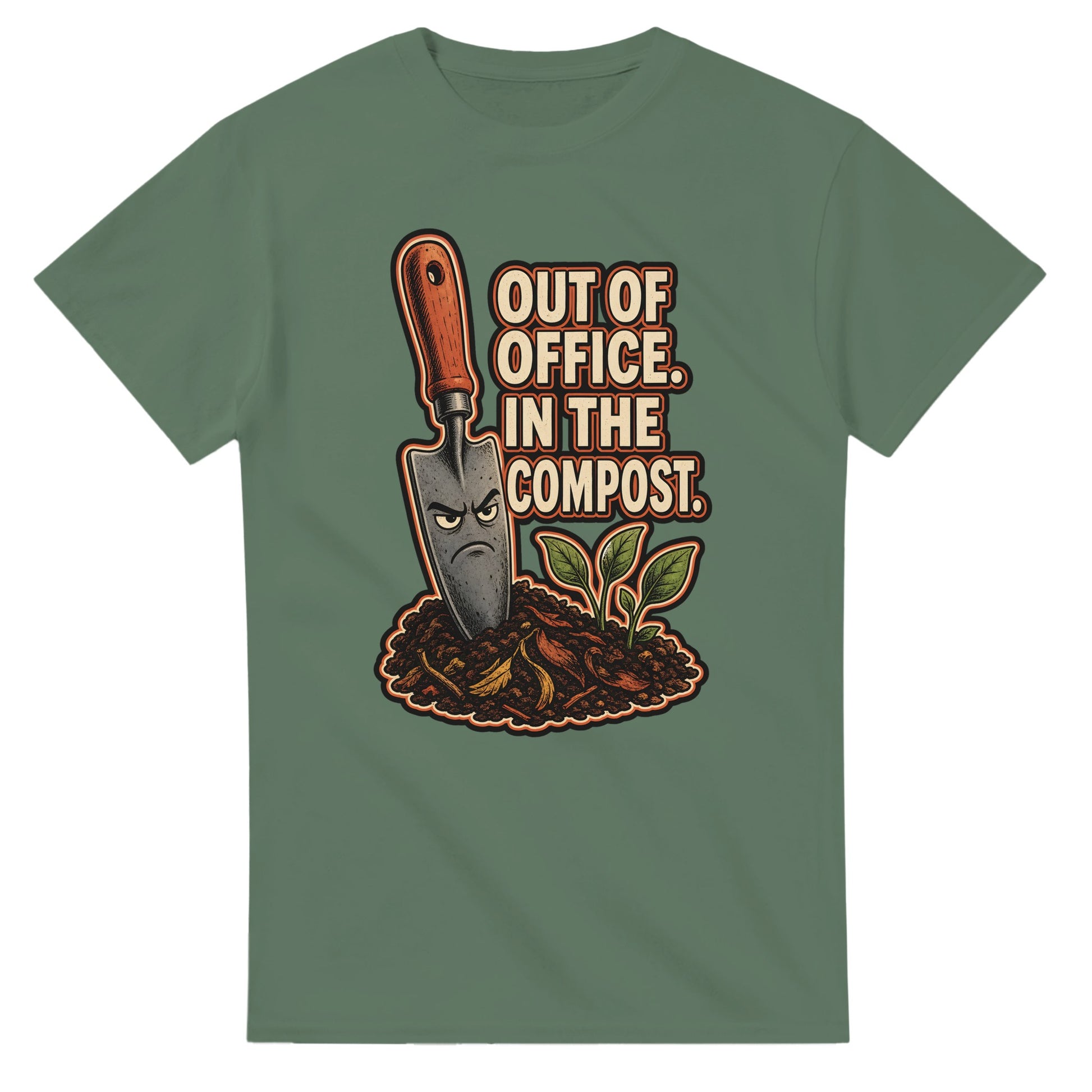 Out of Office, In the Compost T-shirt — product view 13