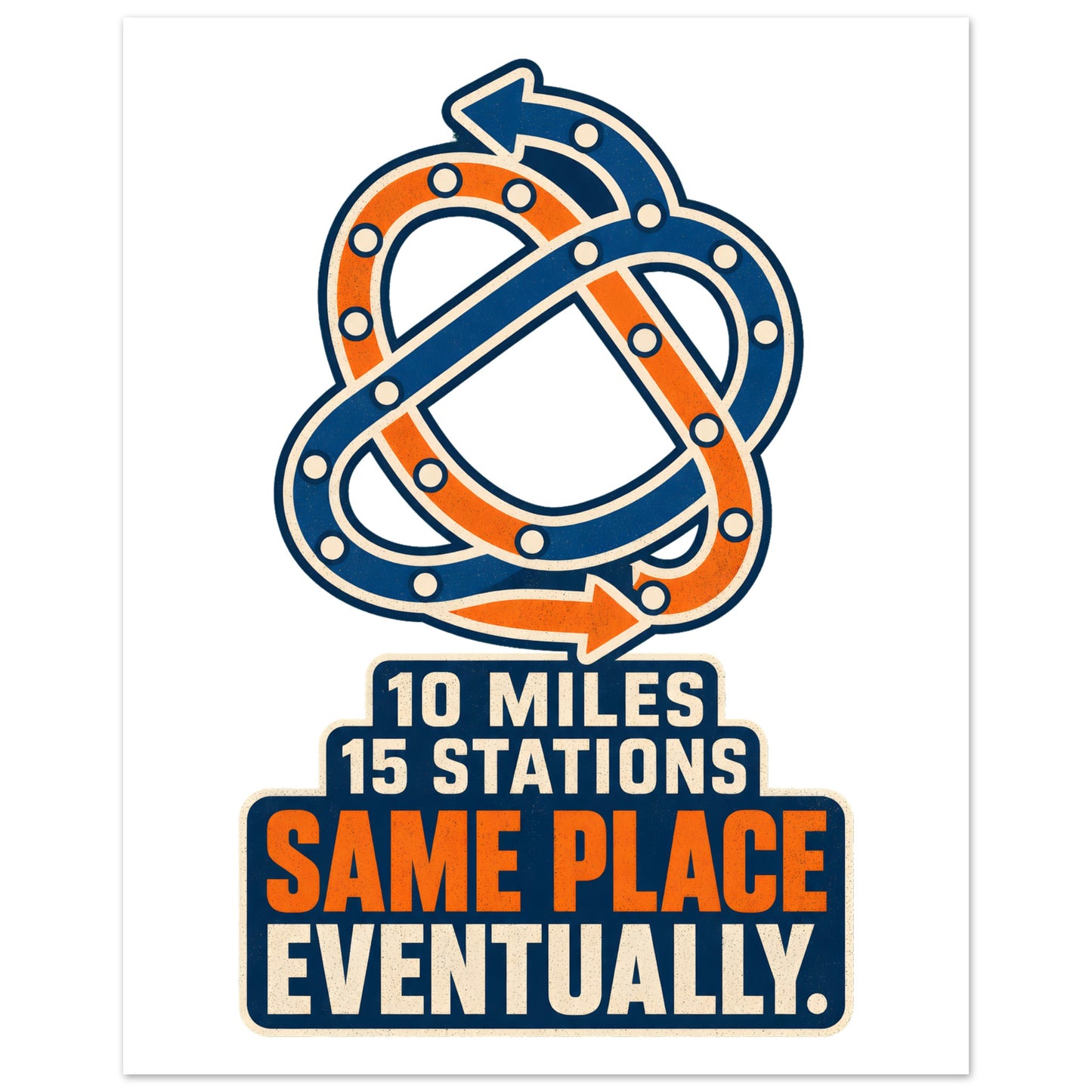 Glasgow Same Place Eventually Poster — product view 3