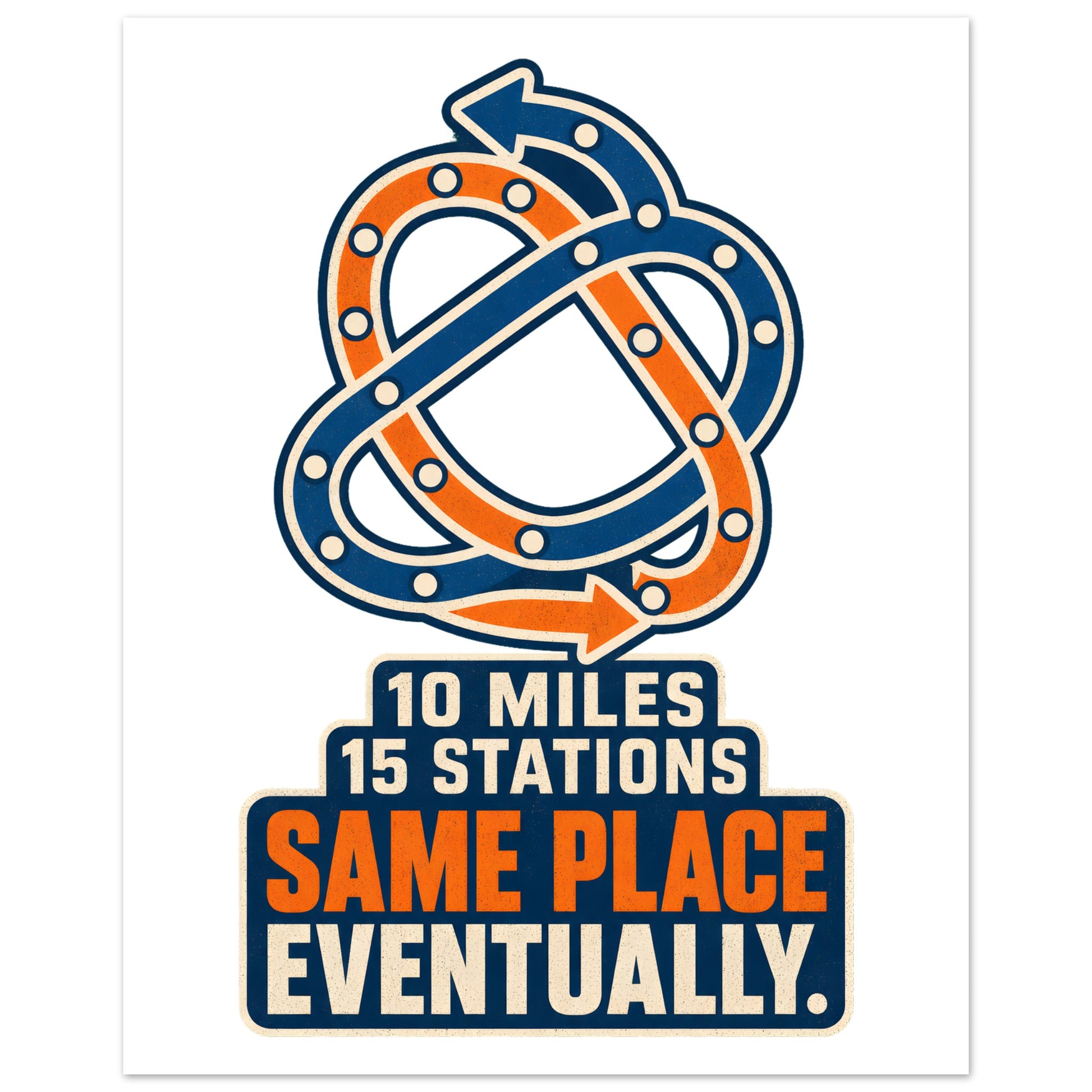 Glasgow Same Place Eventually Poster — product view 3