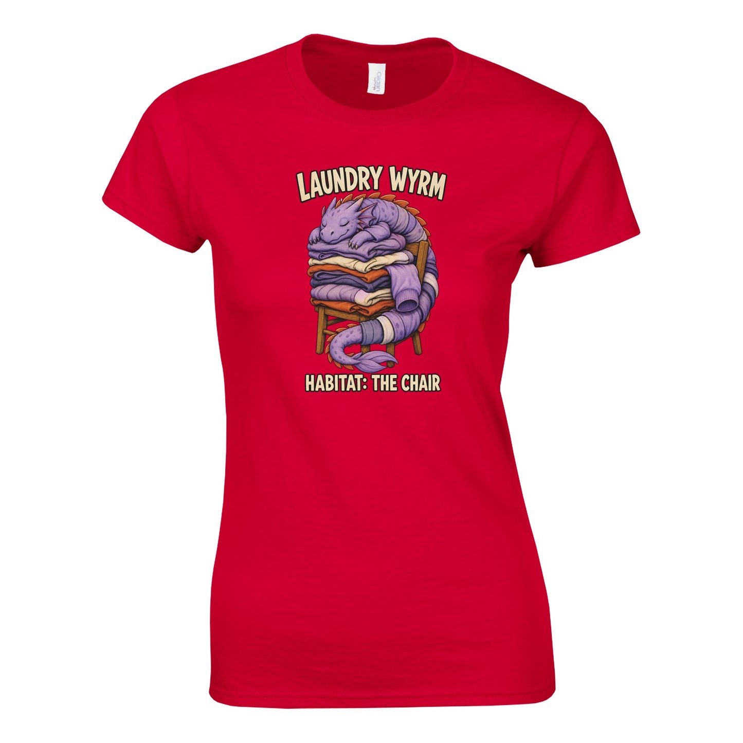 Laundry Wyrm – Habitat: The Chair Women's T-shirt — product view 2