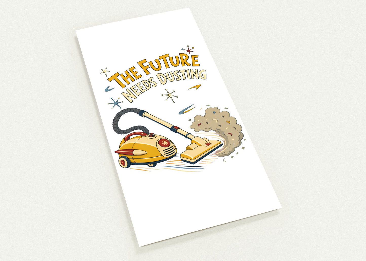 The Future Needs Dusting Postcard Pack — product view 1